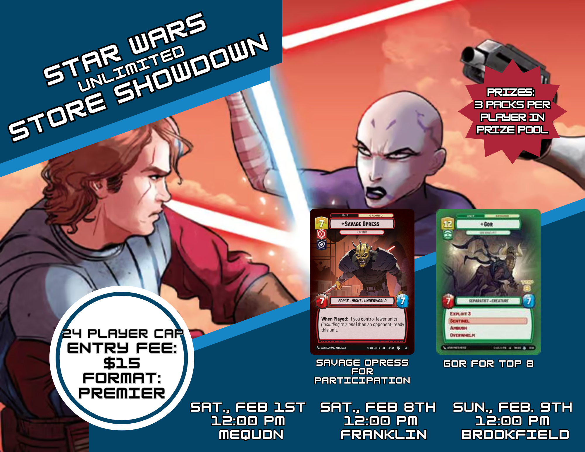 Star Wars Unlimited Store Showdown!