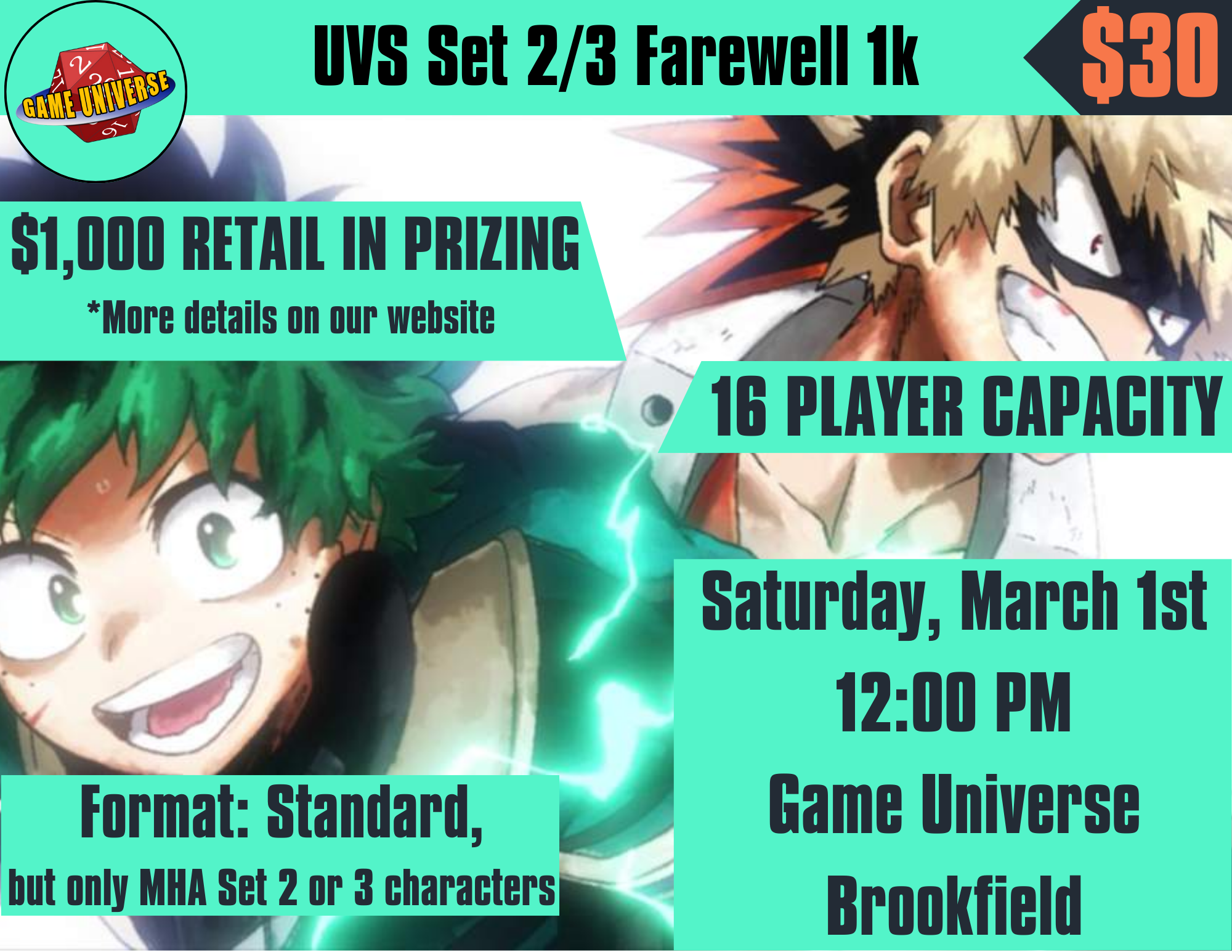 UVS - Set 2/3 Farewell 1k