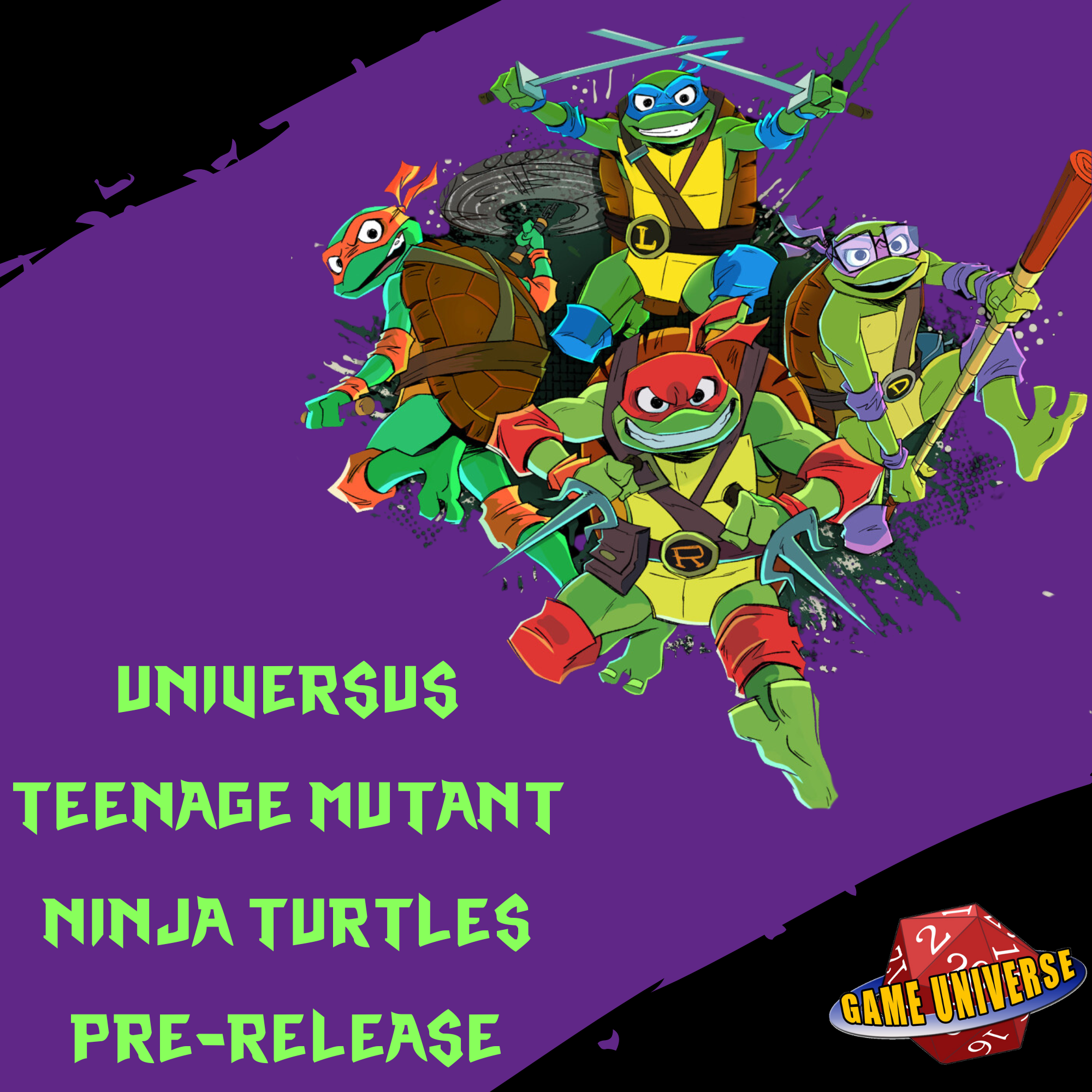 Universus TMNT Product and Events