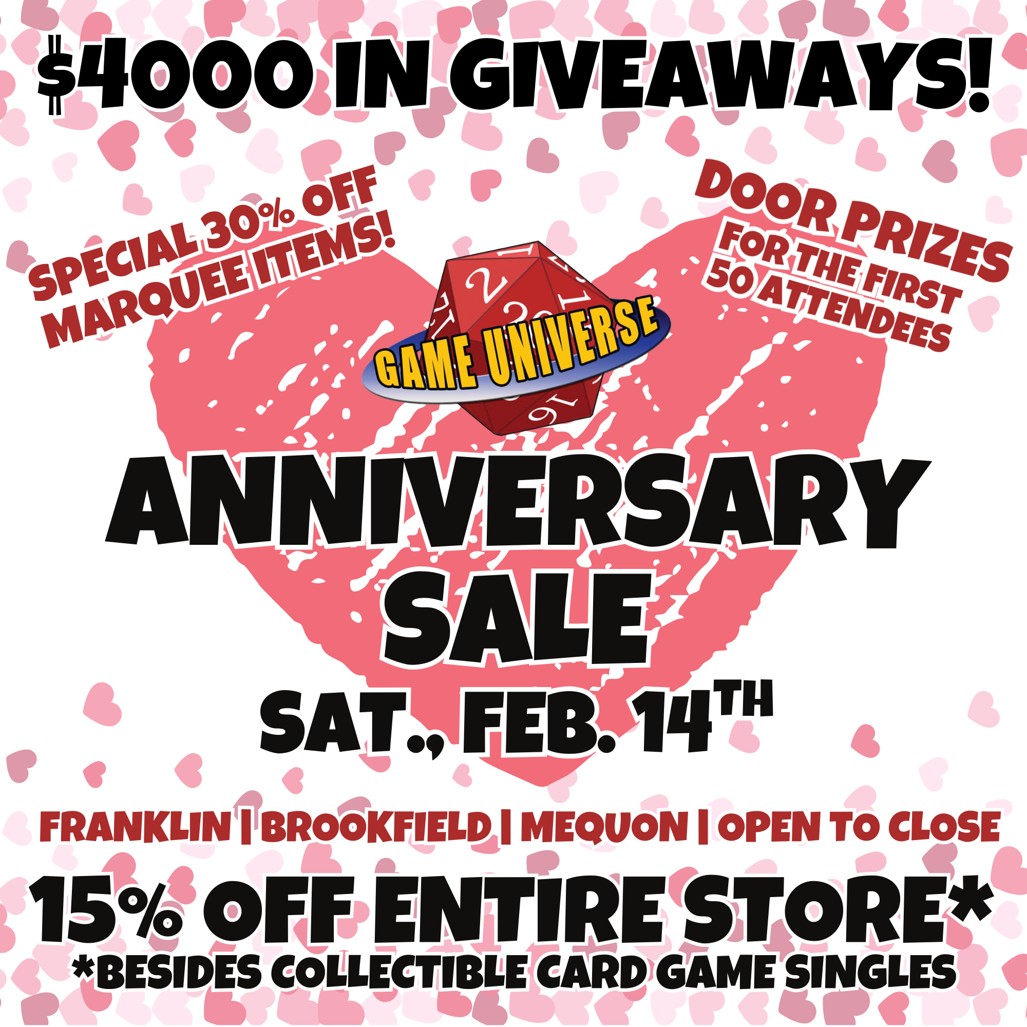 Anniversary Sale!