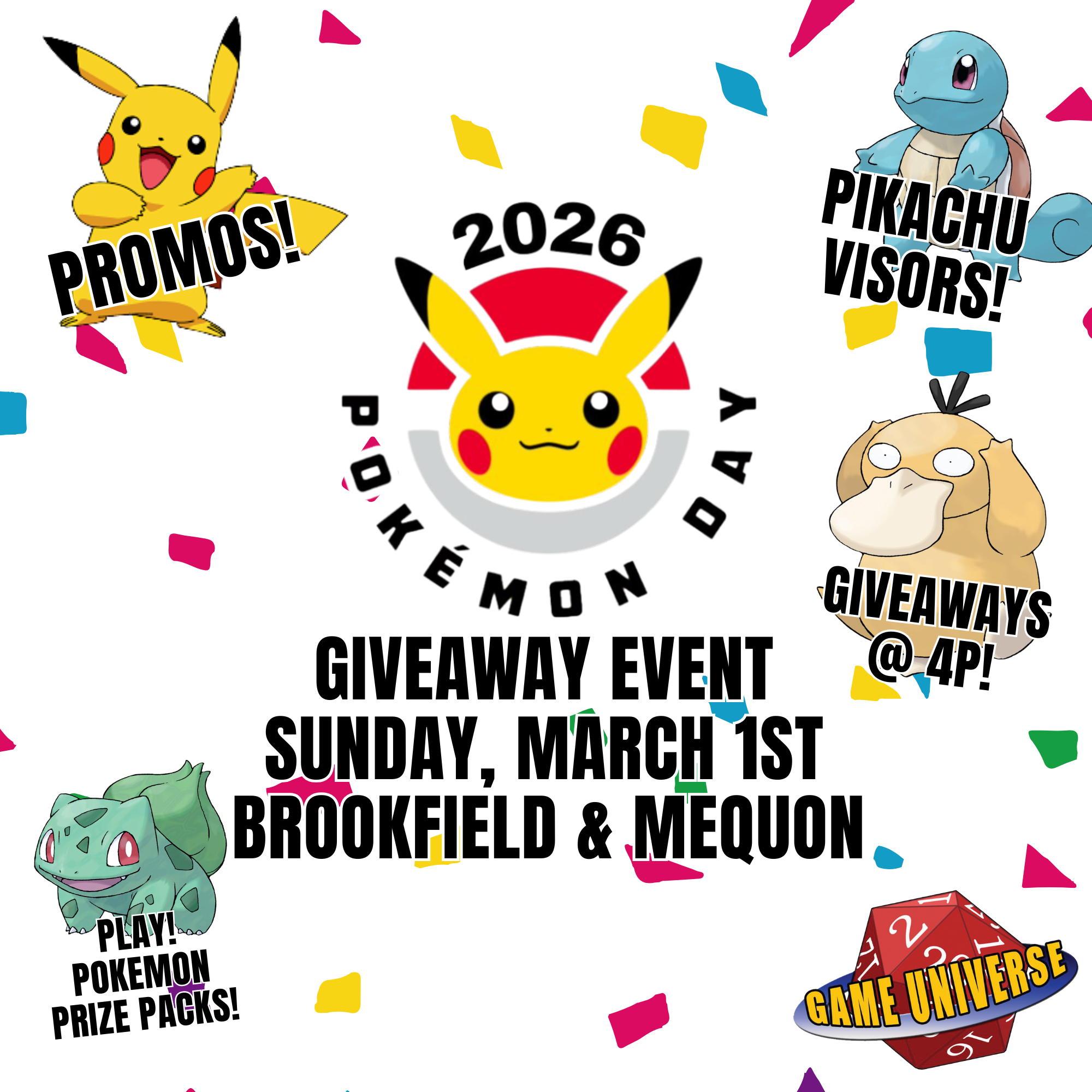Pokémon Day Giveaway Event