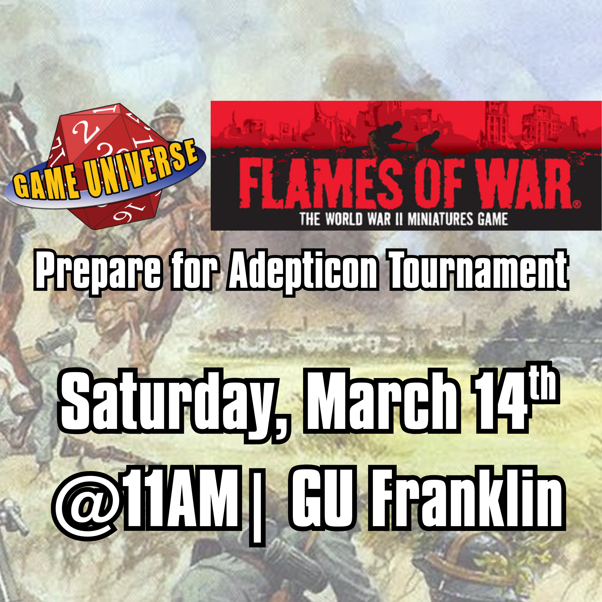 Flames of War - Prepare for Adepticon Tournament