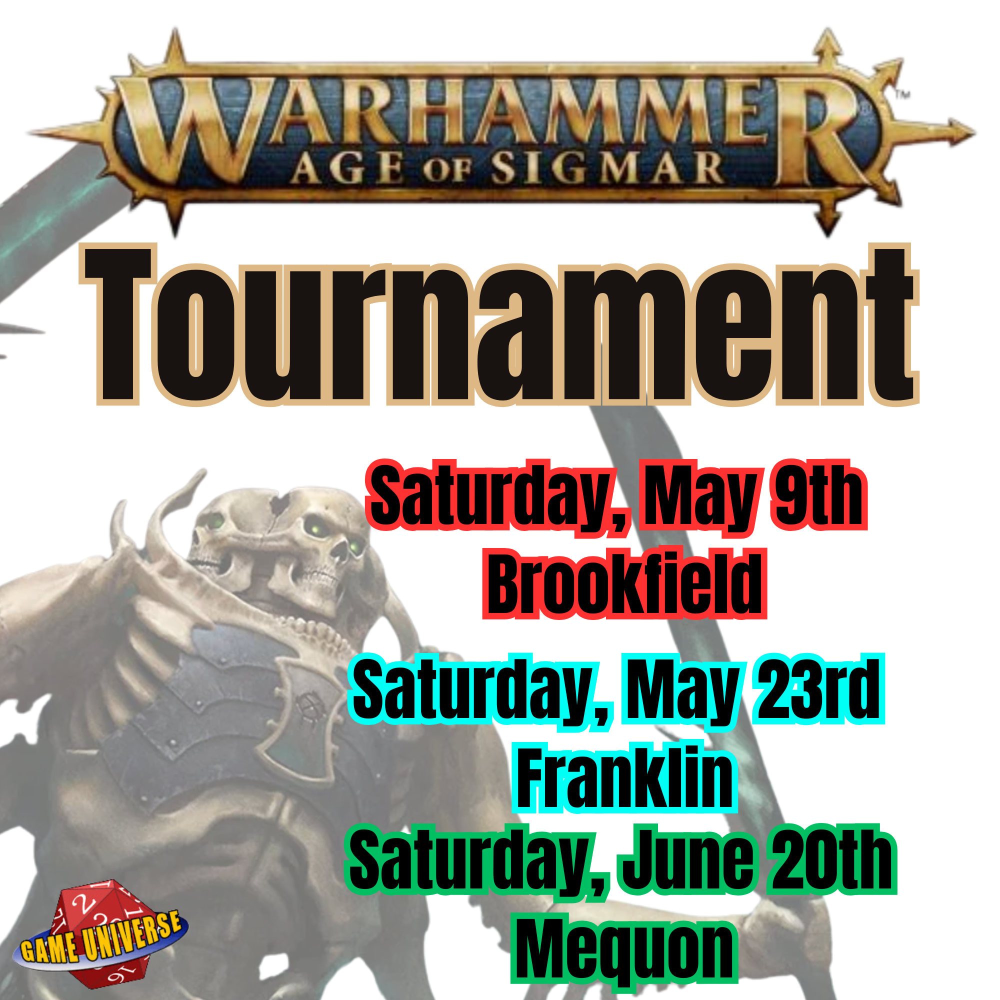 Age of Sigmar Tournaments Q2