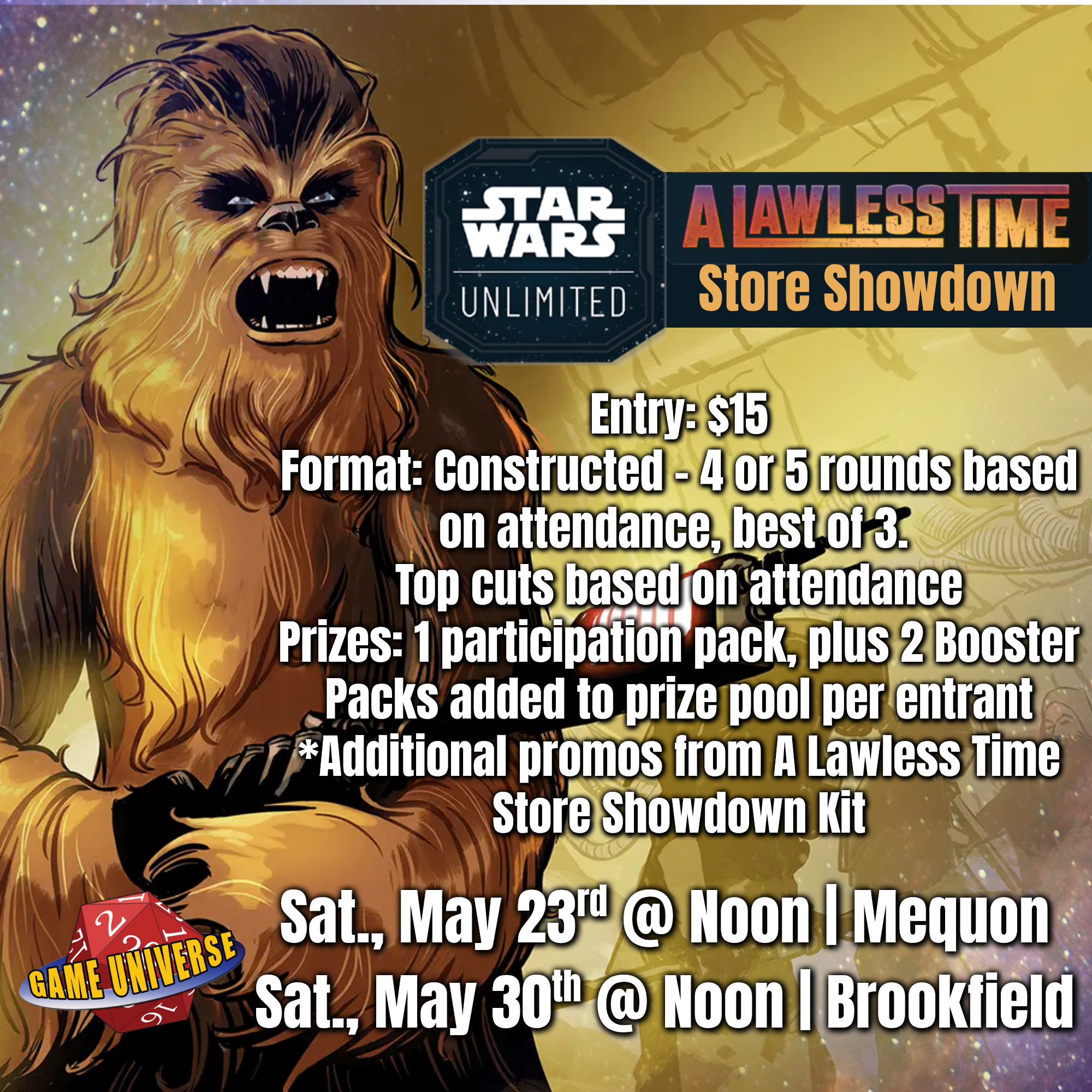 SWU: A Lawless Time Store Showdown