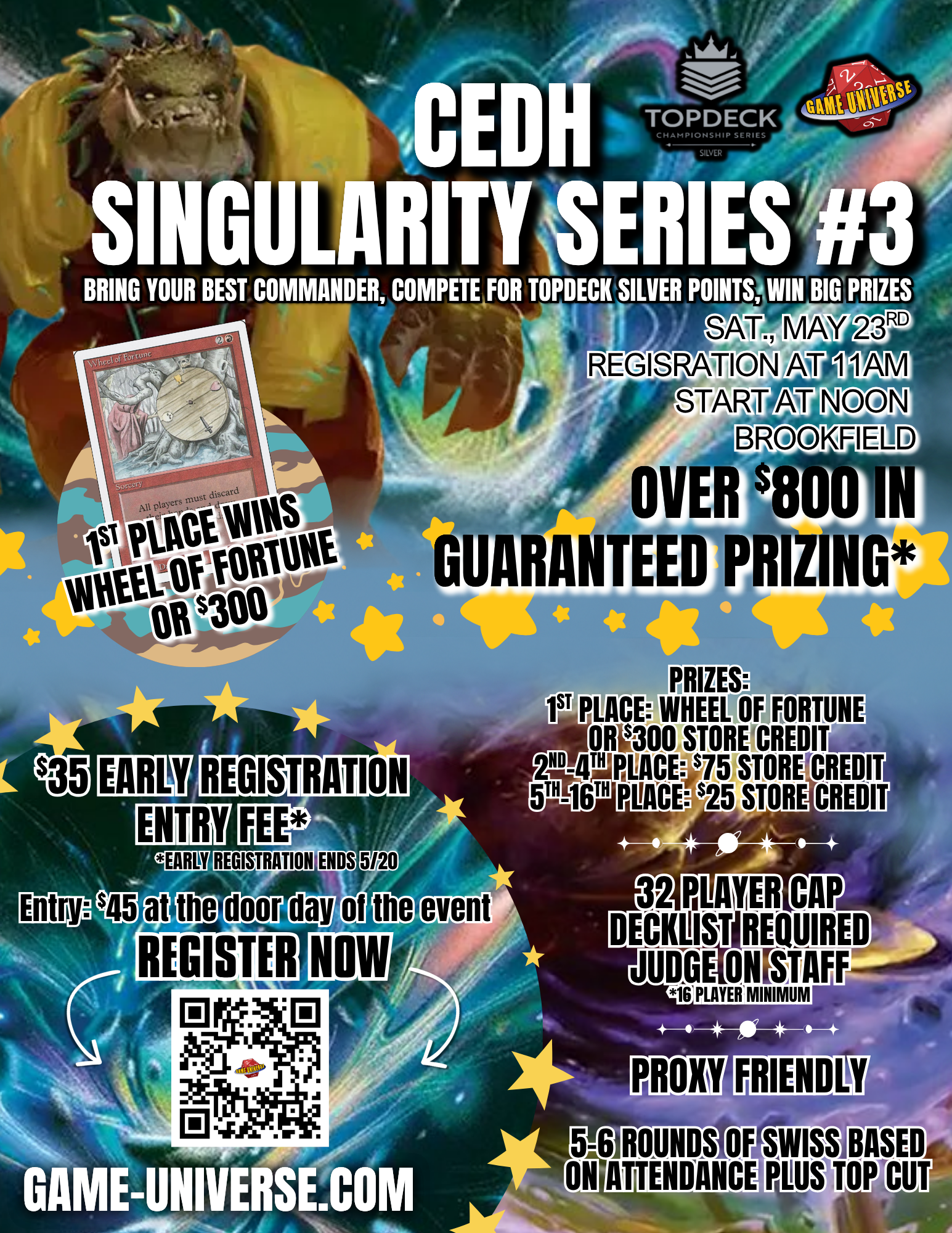 cEDH Singularity Series #3 - Brookfield