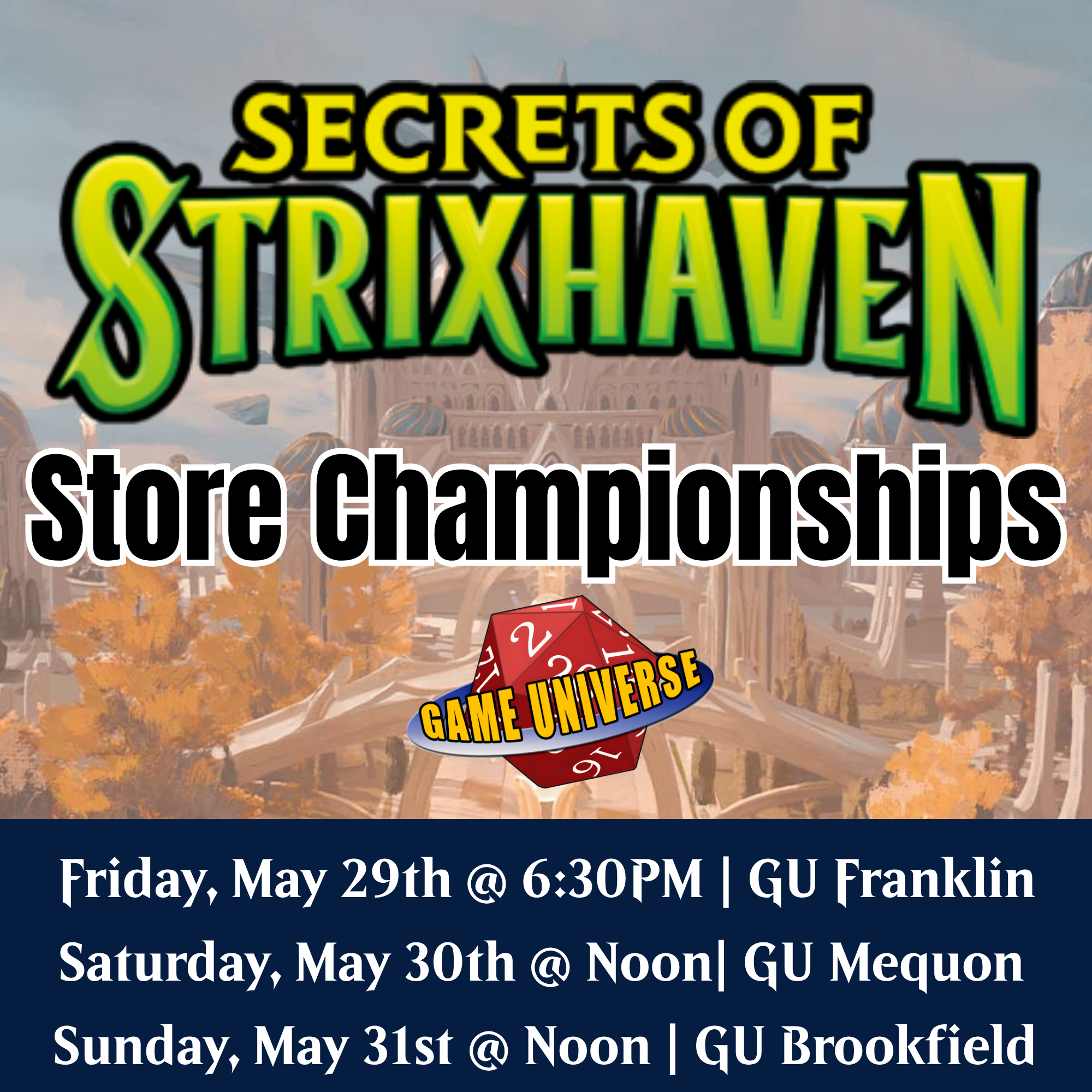 MTG- Secrets of Strixhaven Store Championship