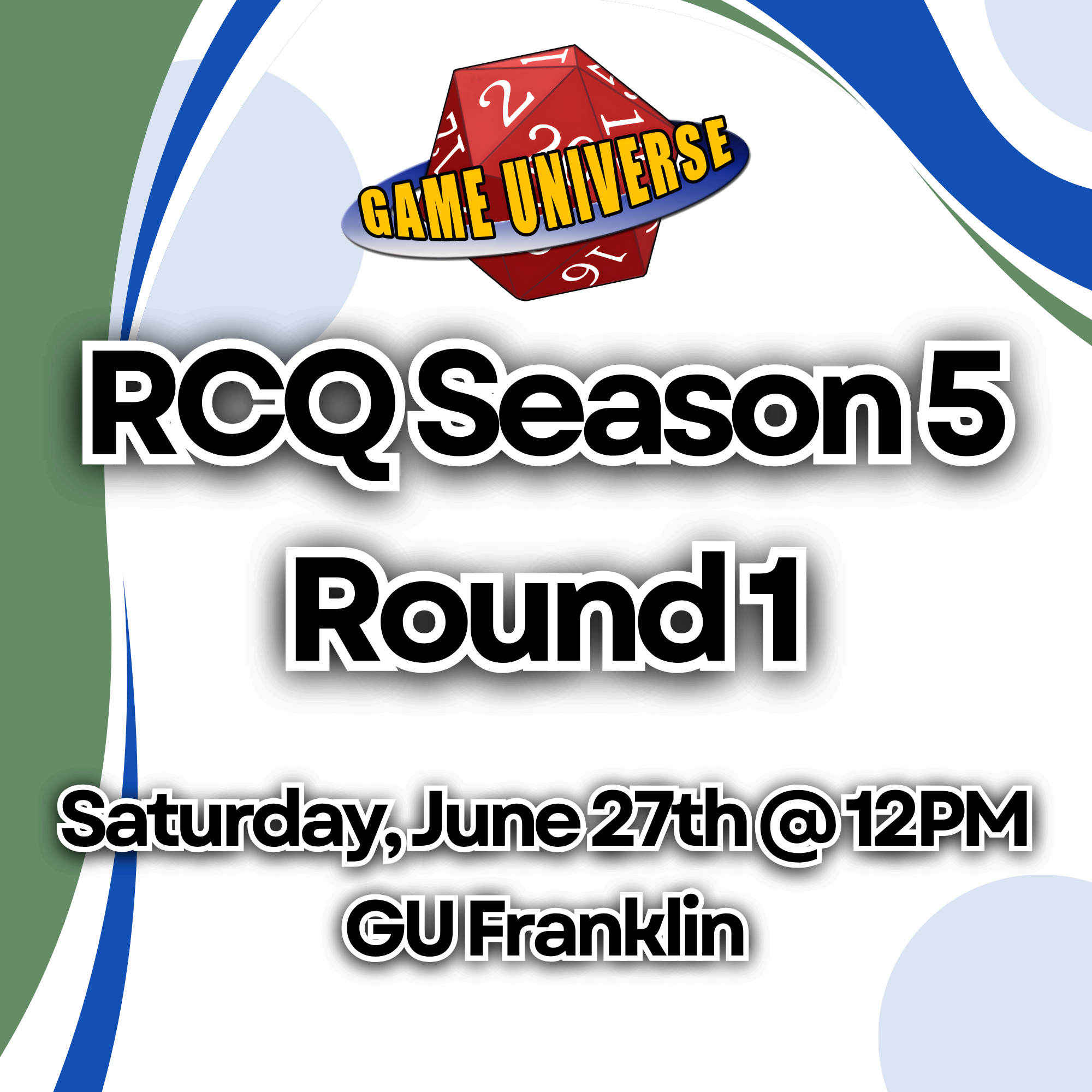 Magic the Gathering: RCQ Season 5 Round 1