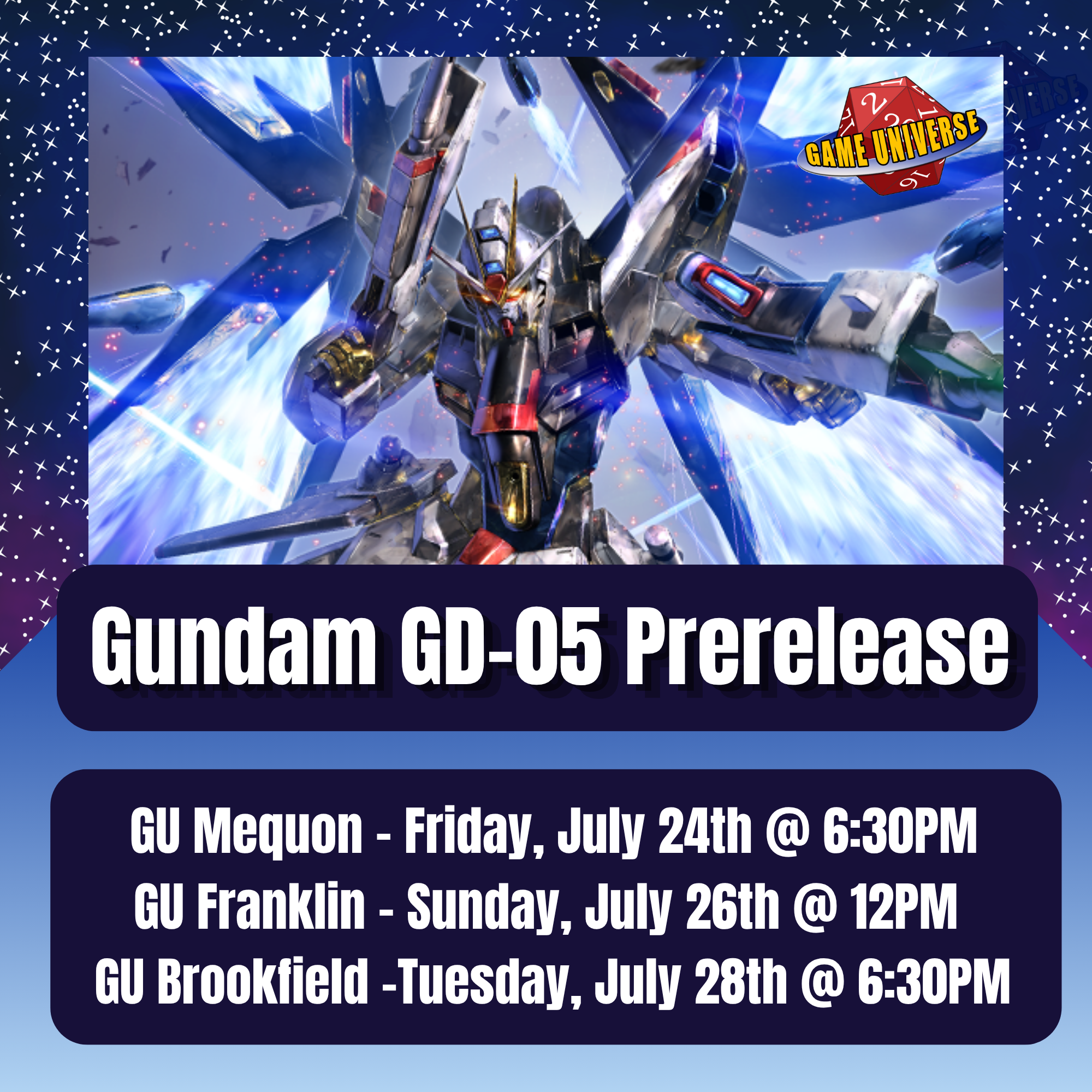 Gundam GD-05 Prerelease