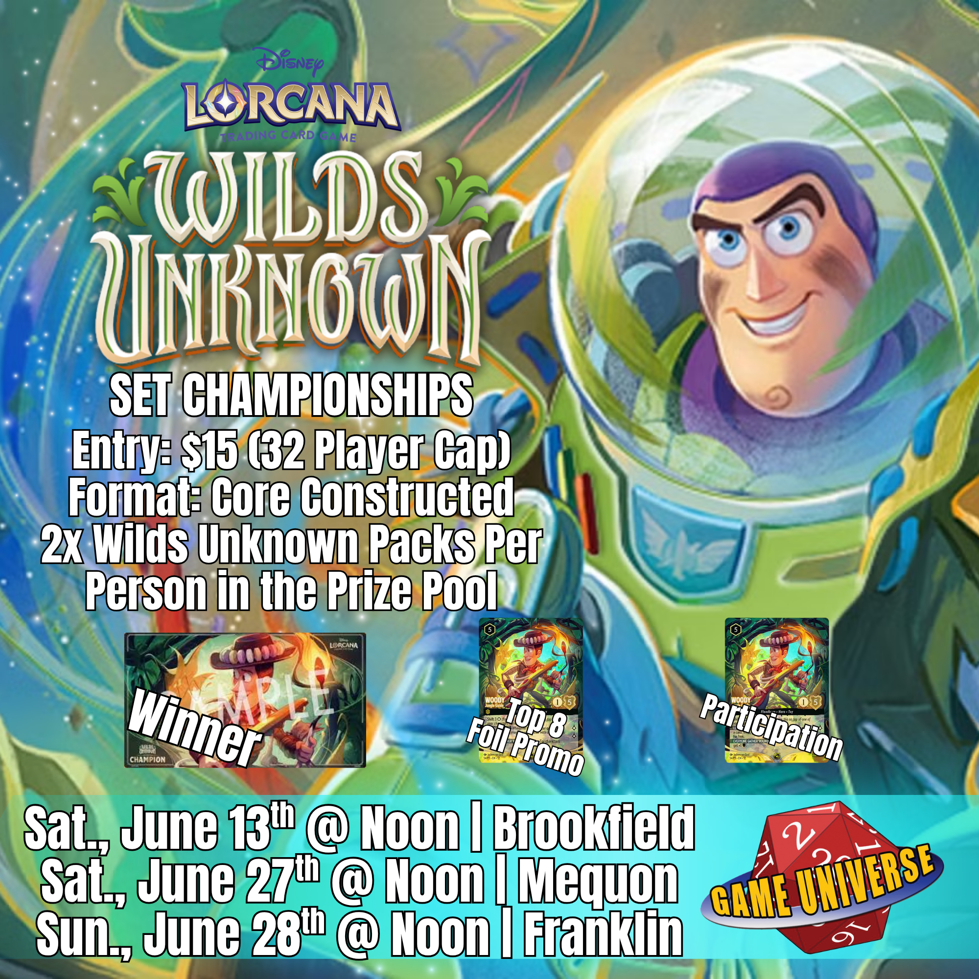 Disney Lorcana: Wilds Unknown Set Championships