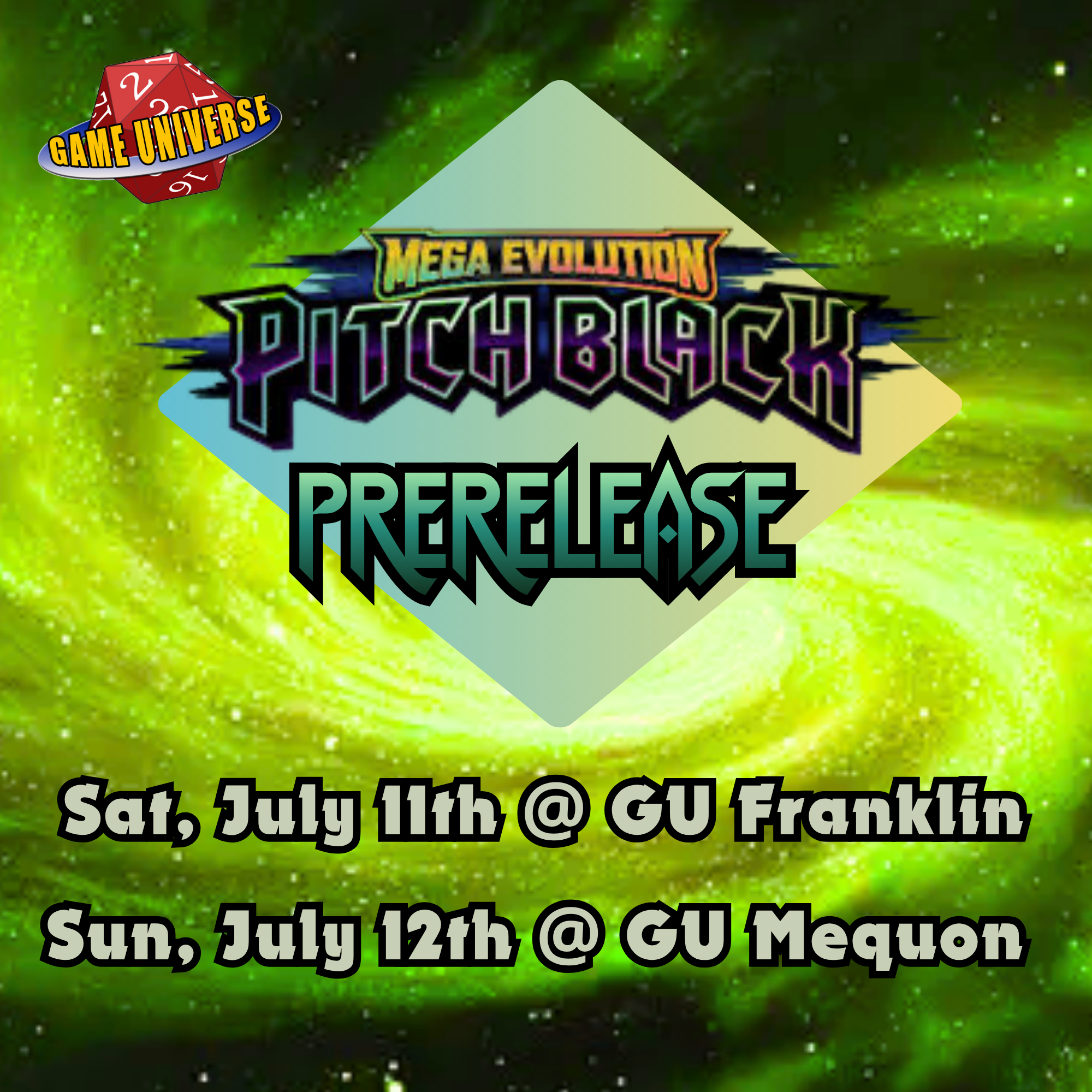 Pokemon Pitch Black Prerelease