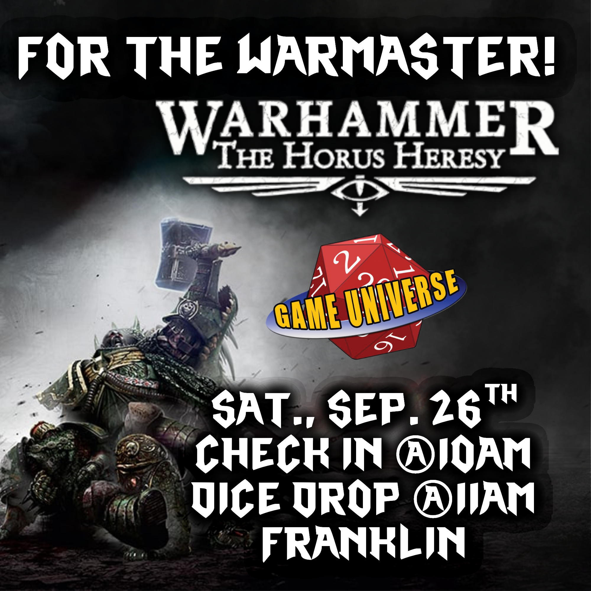 For the Warmaster!