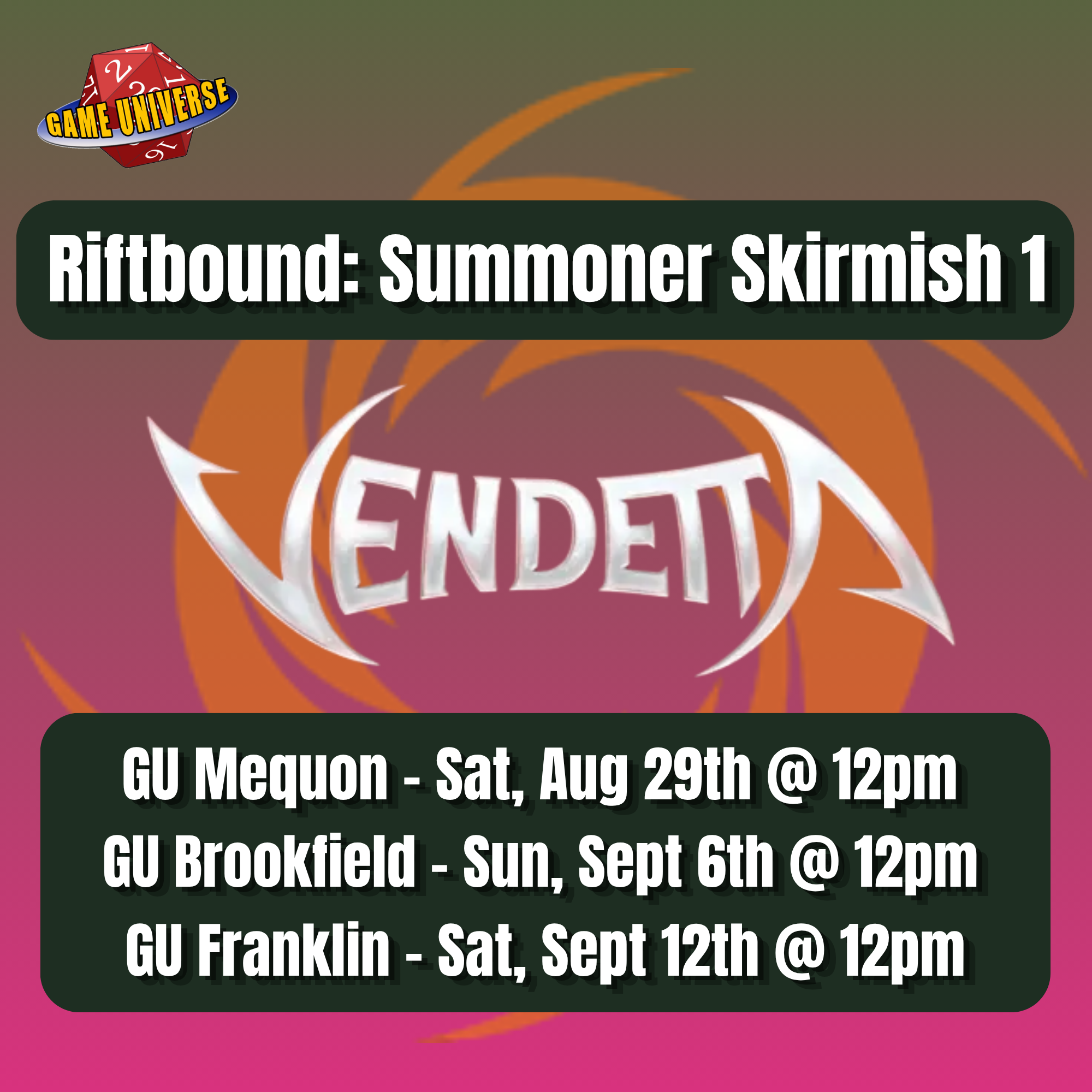 Riftbound: Vendetta Summoner Skirmish 1