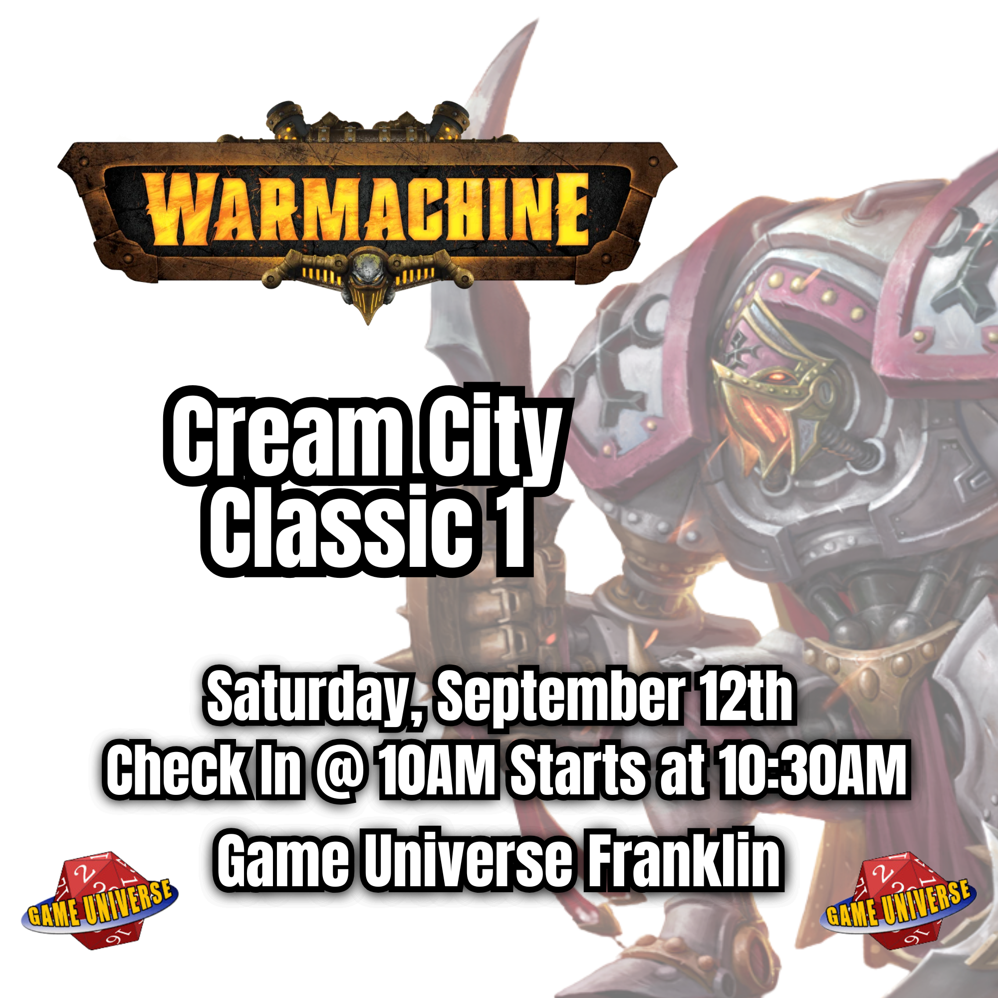  Warmachine Tournament - Cream City Classic 1