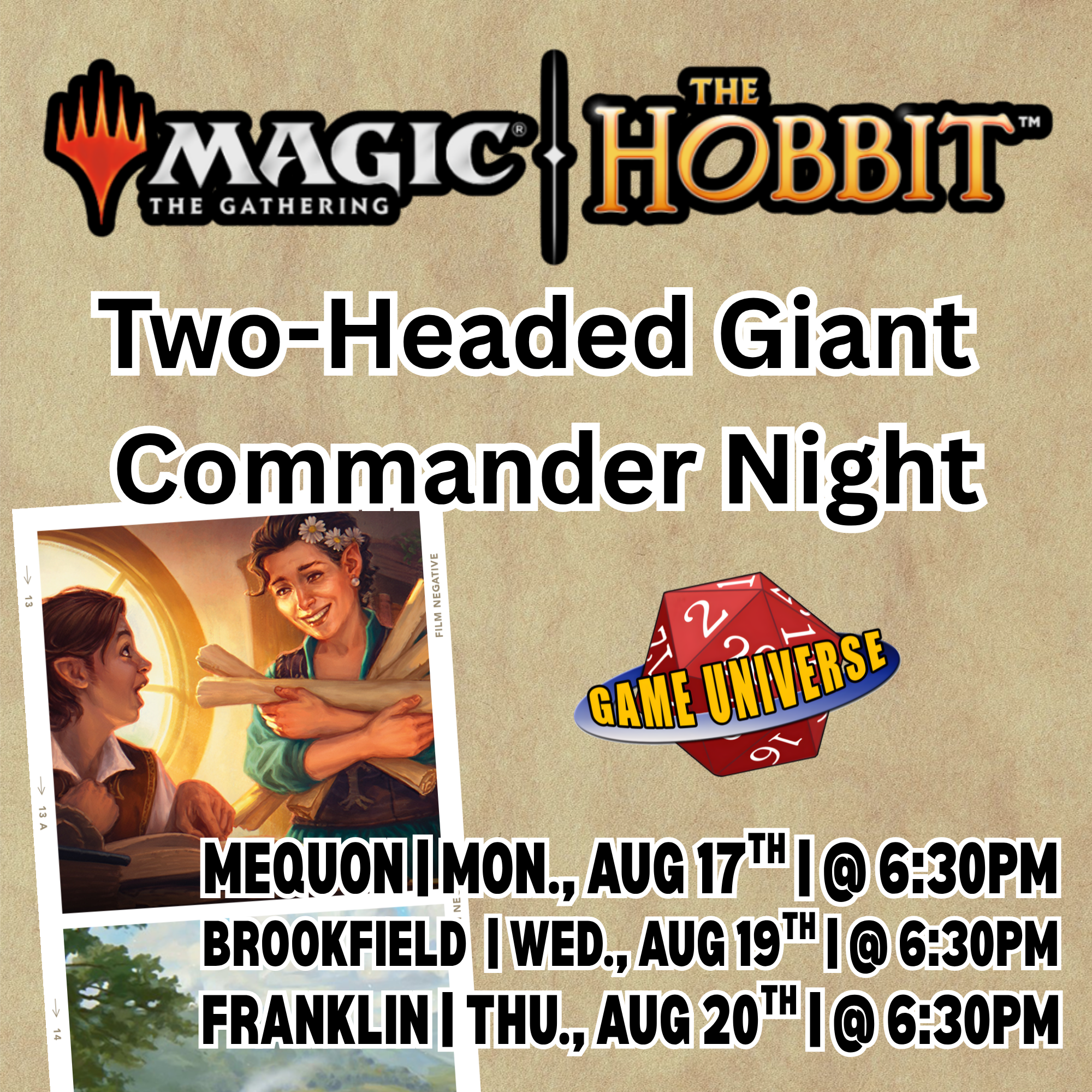 MTG: The Hobbit™ - Two-Headed Giant Commander Night