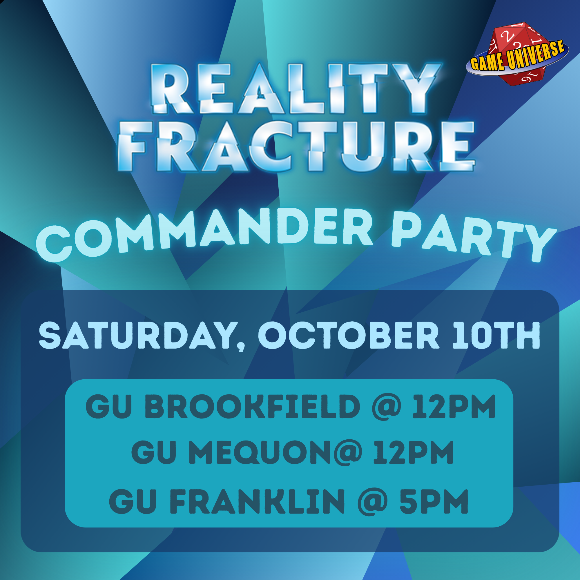 MTG: Reality Fracture - Commander Party