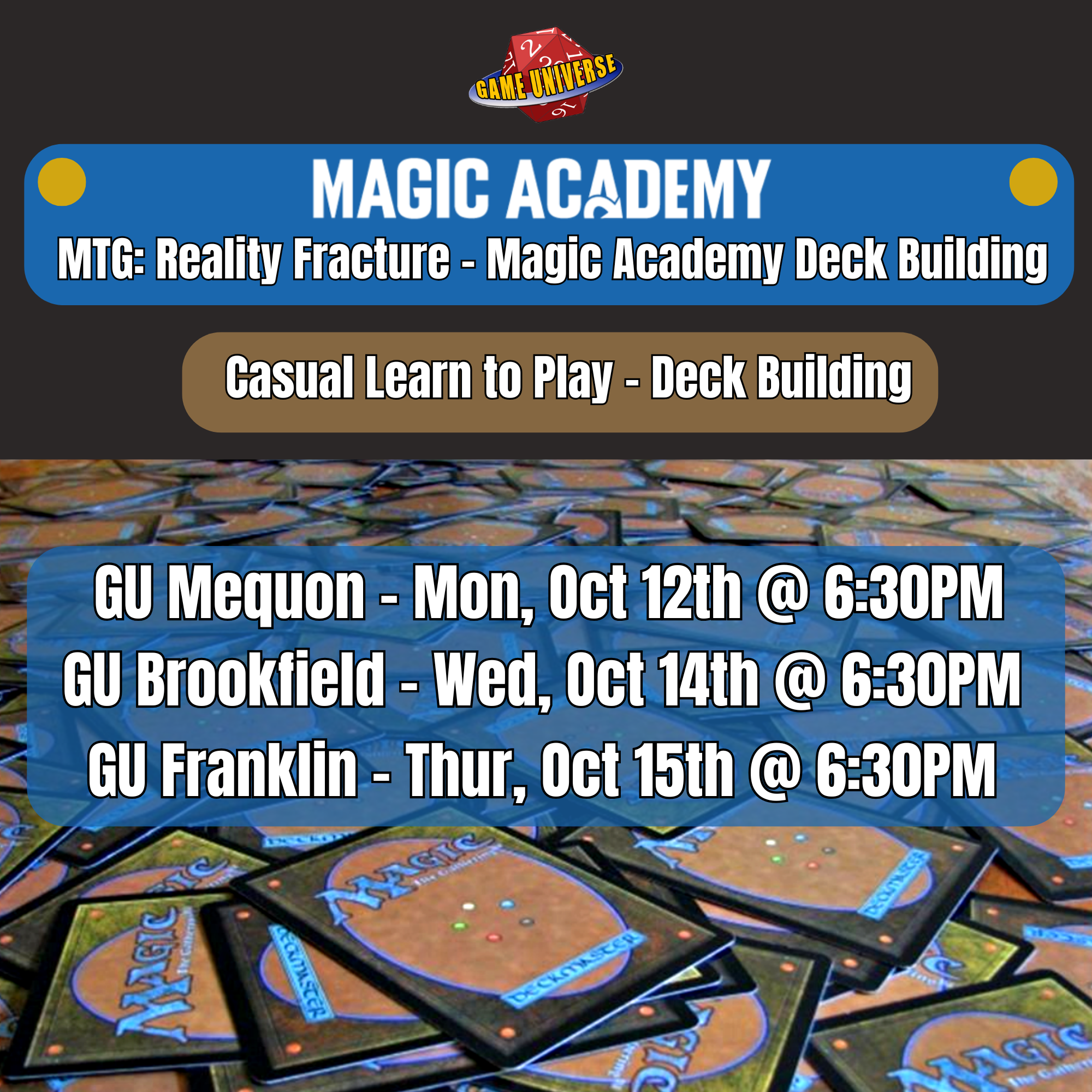 MTG: Reality Fracture - Magic Academy Learn to Play