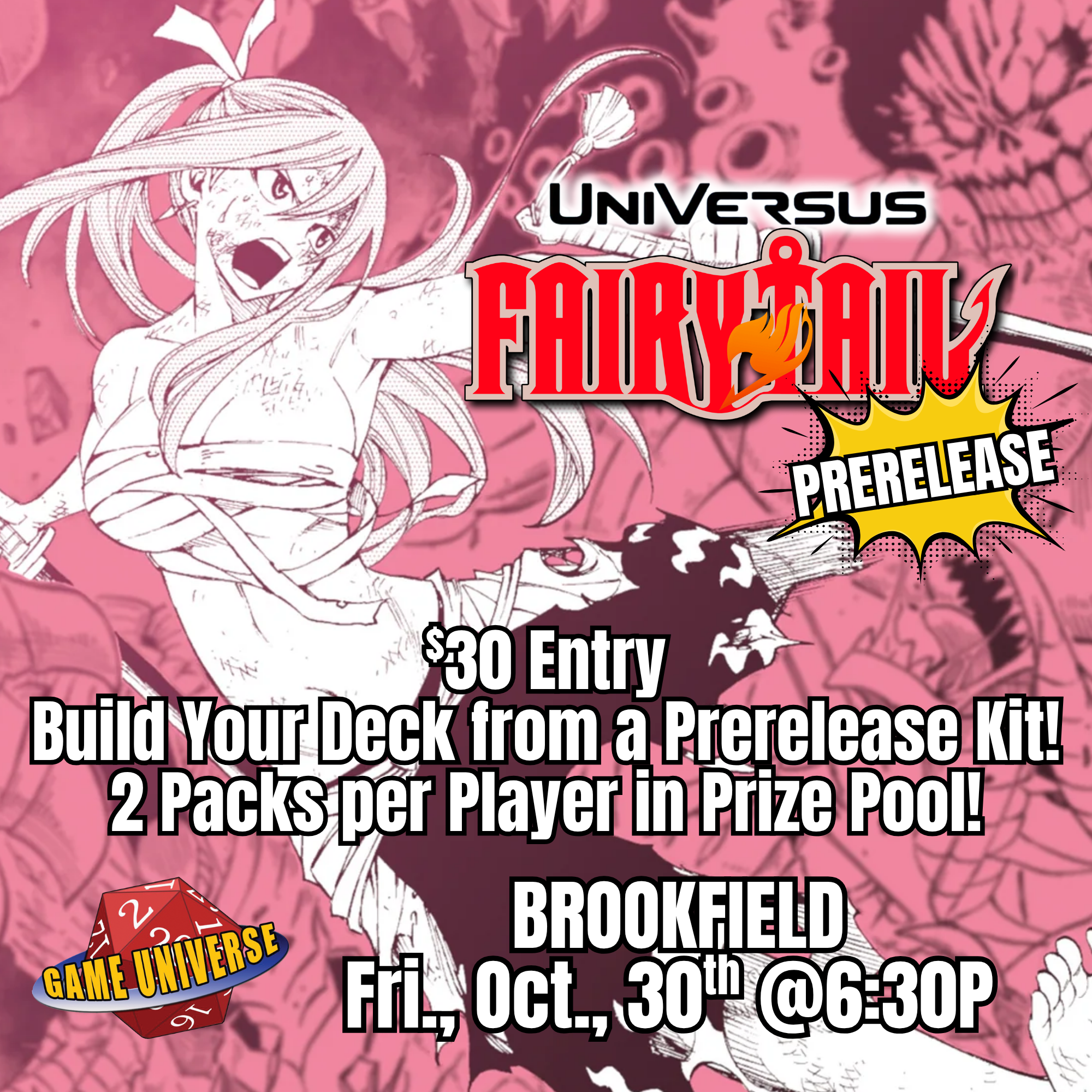 Universus: Fairy Tail Prerelease