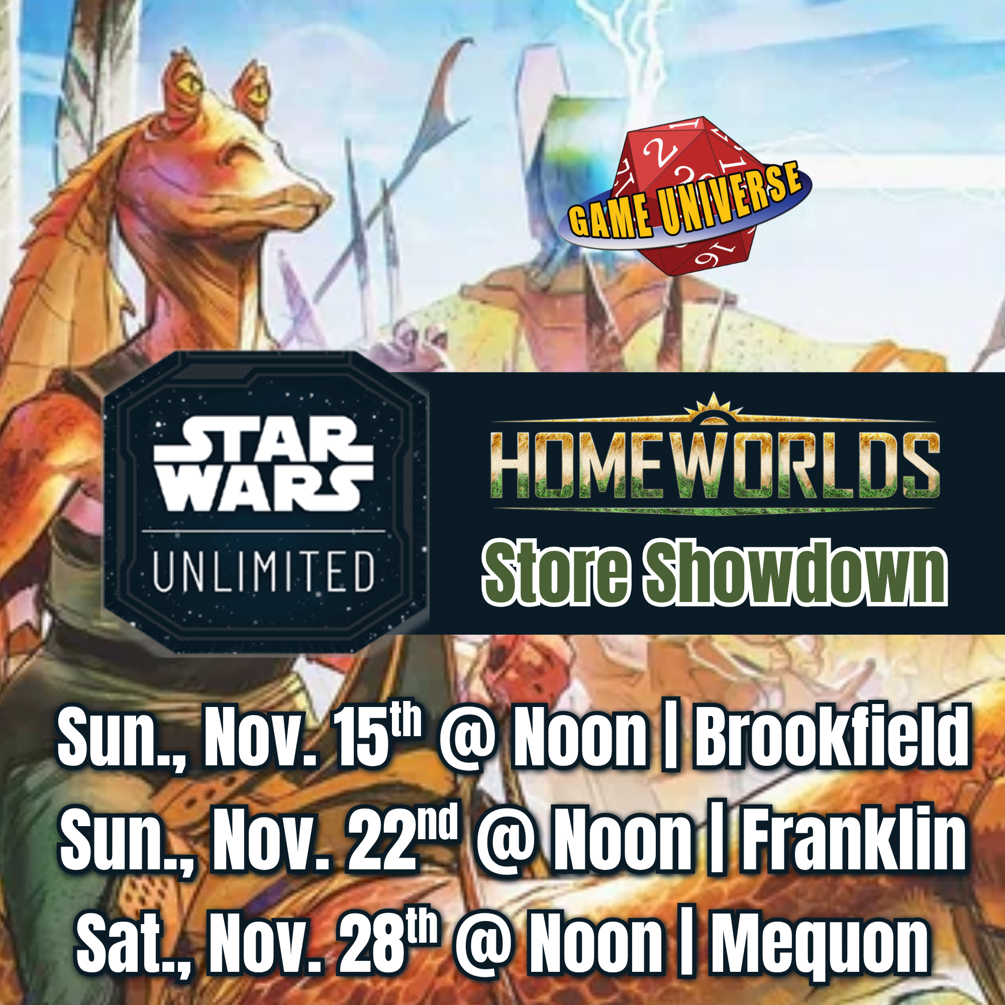 SWU: Homeworlds Store Showdown