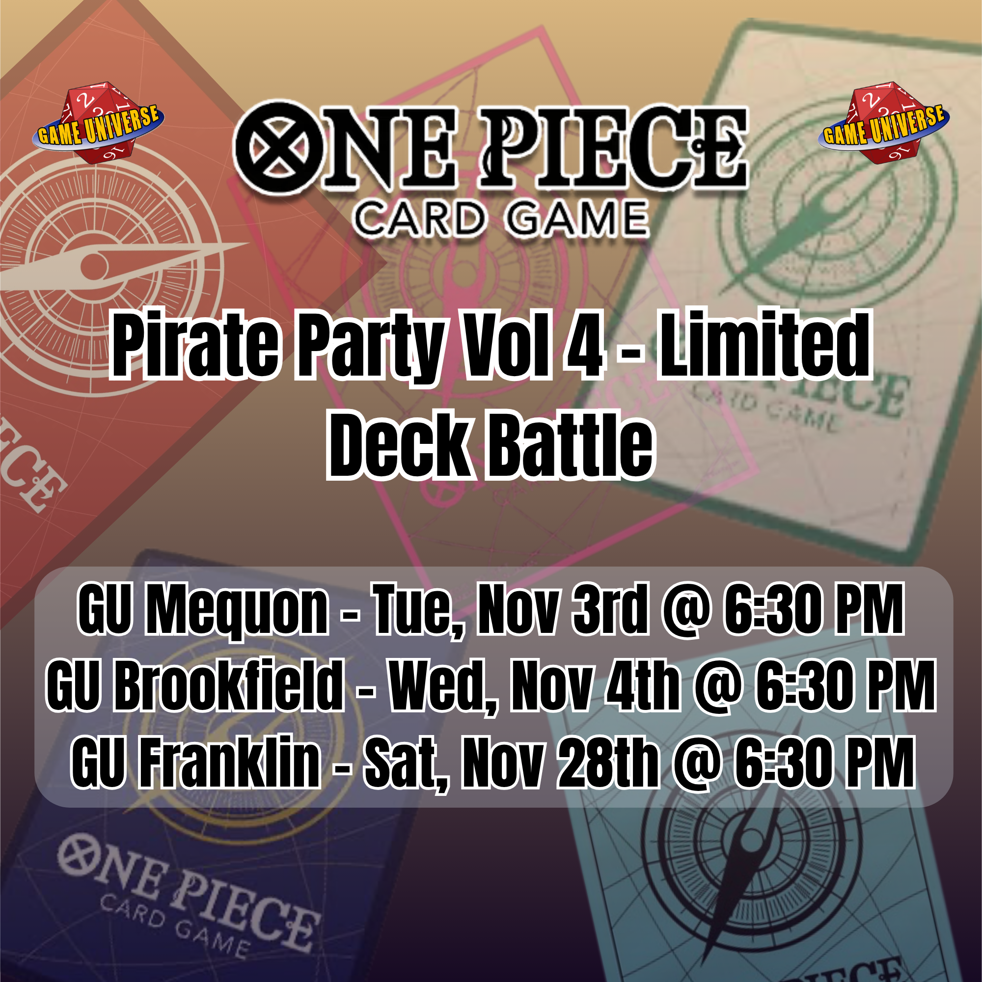 One Piece: Pirate Party Vol 4 - Limited Deck Battle