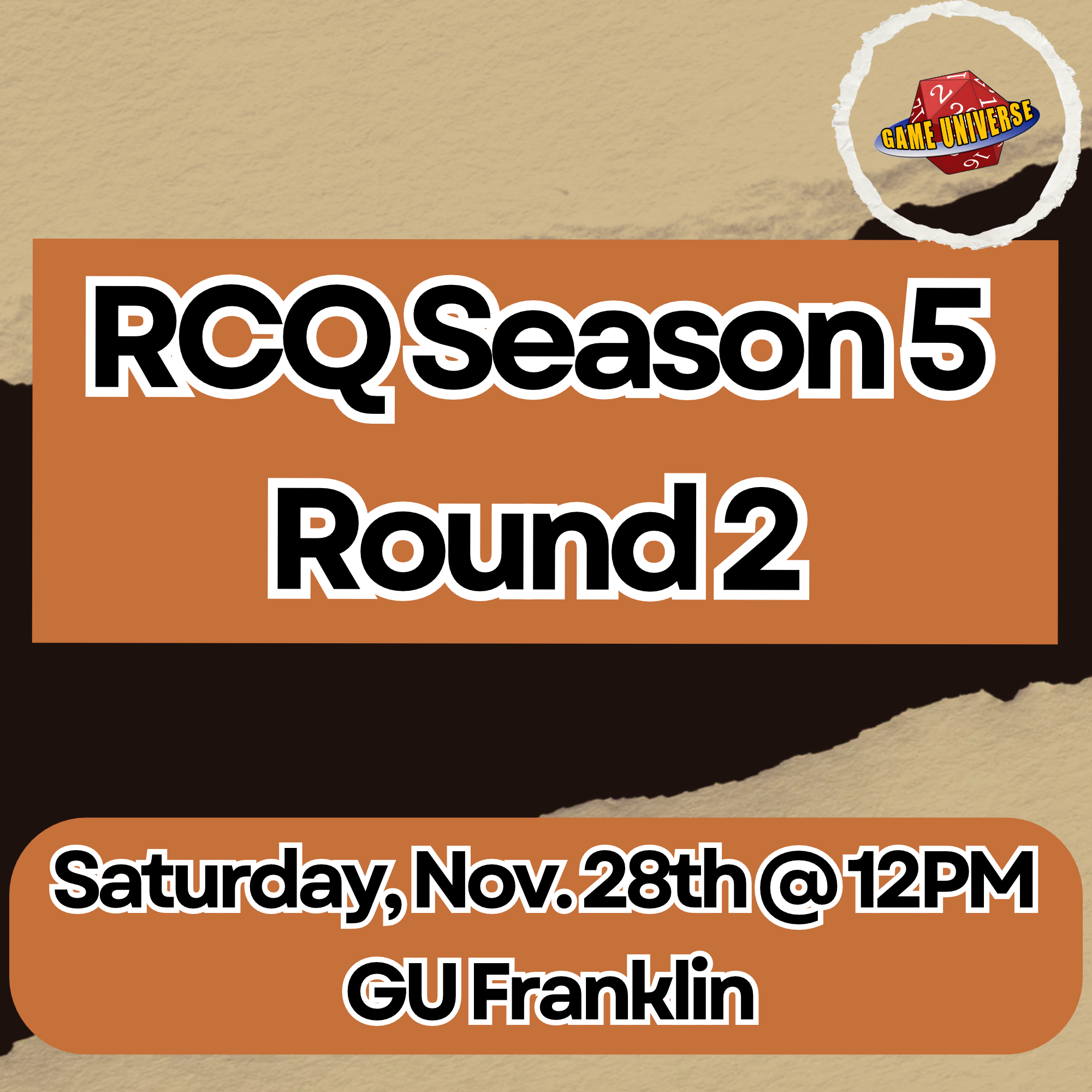 Magic the Gathering: RCQ Season 5 Round 2