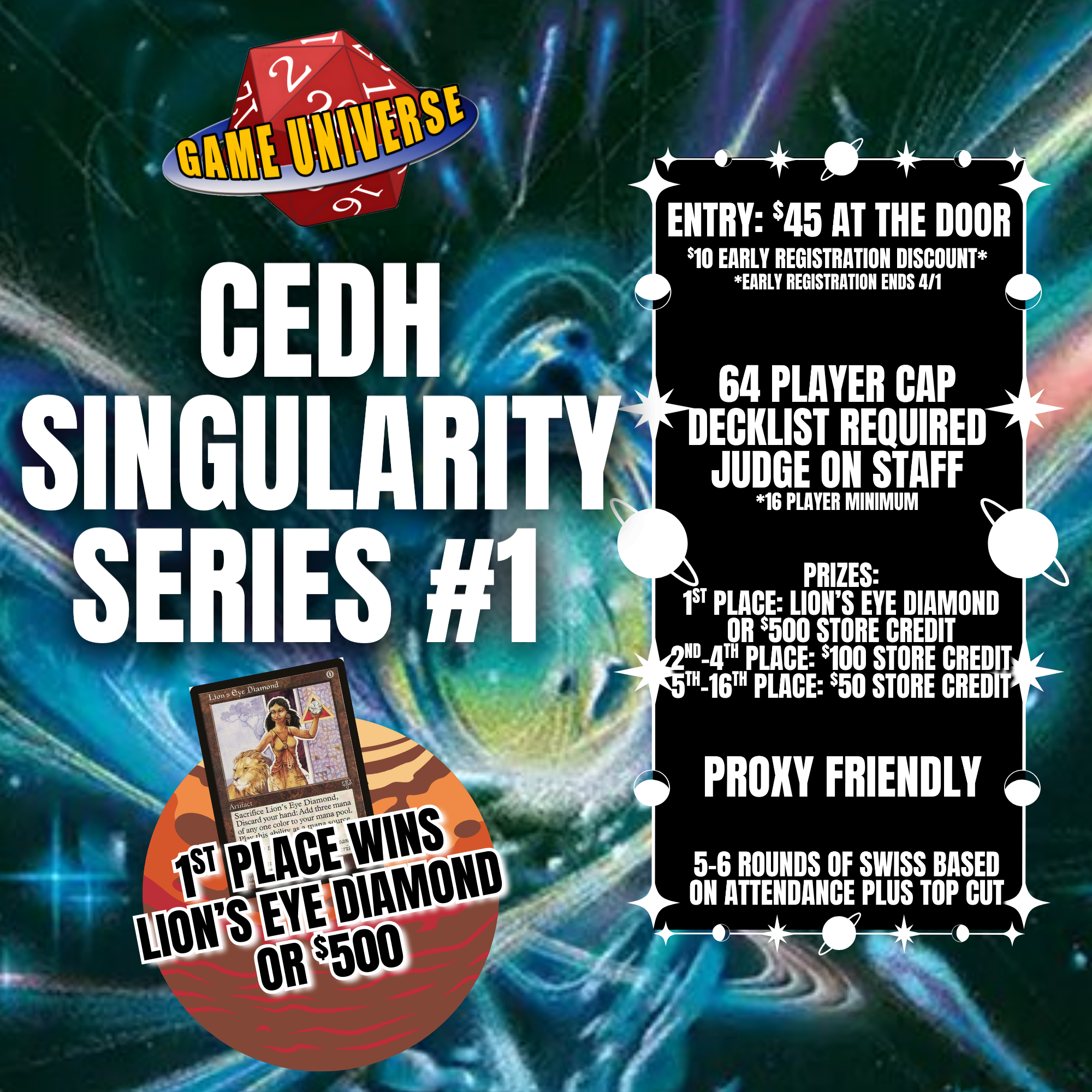 cEDH Singularity Series