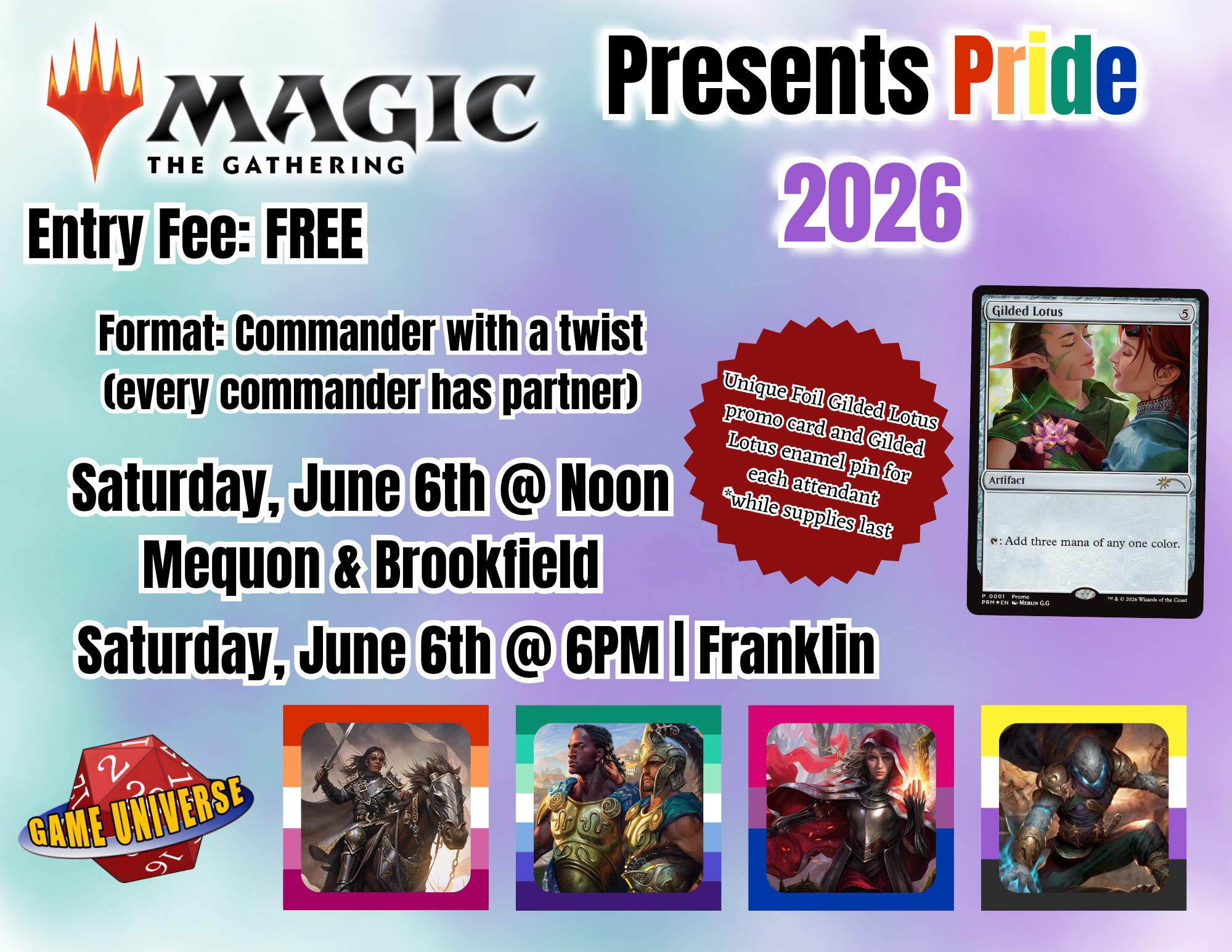 Magic Presents Pride! 2026 — Game Universe