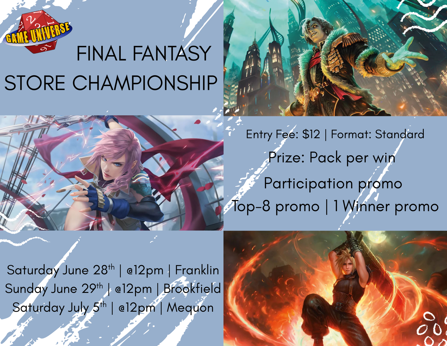 Final Fantasy Store Championship — Game Universe