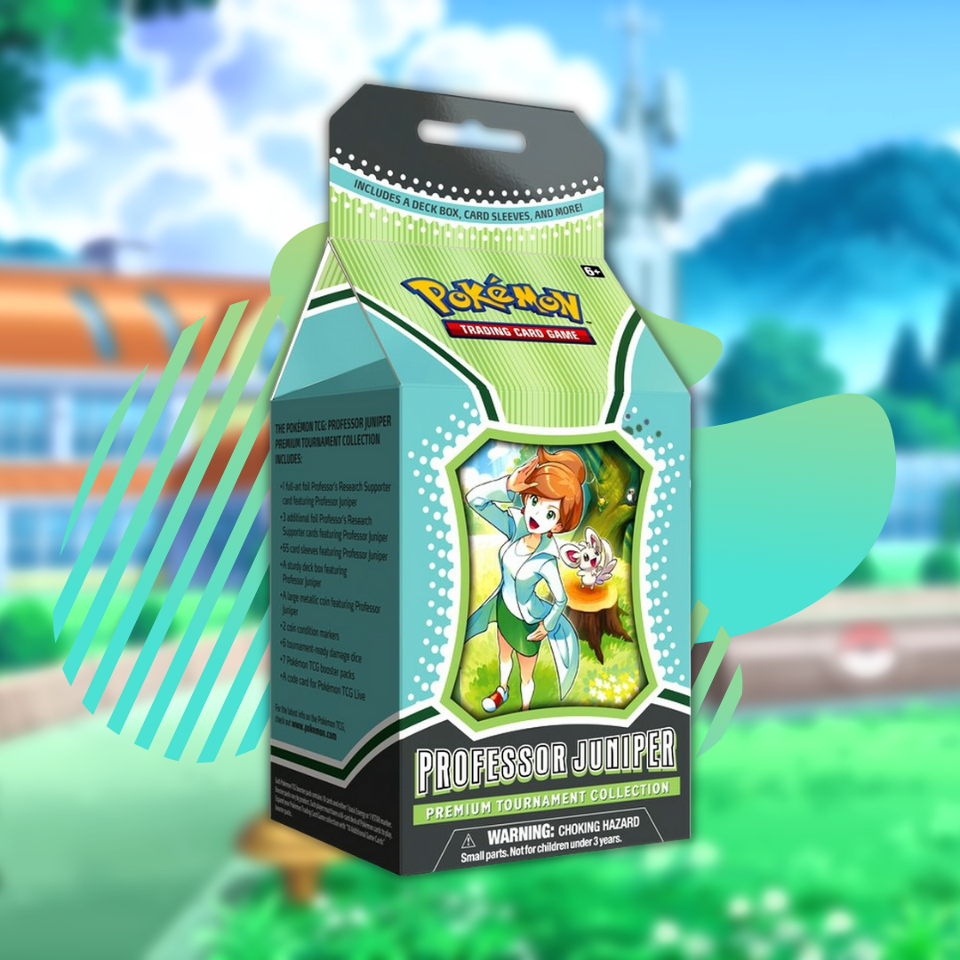 Pokemon Professor Juniper Card