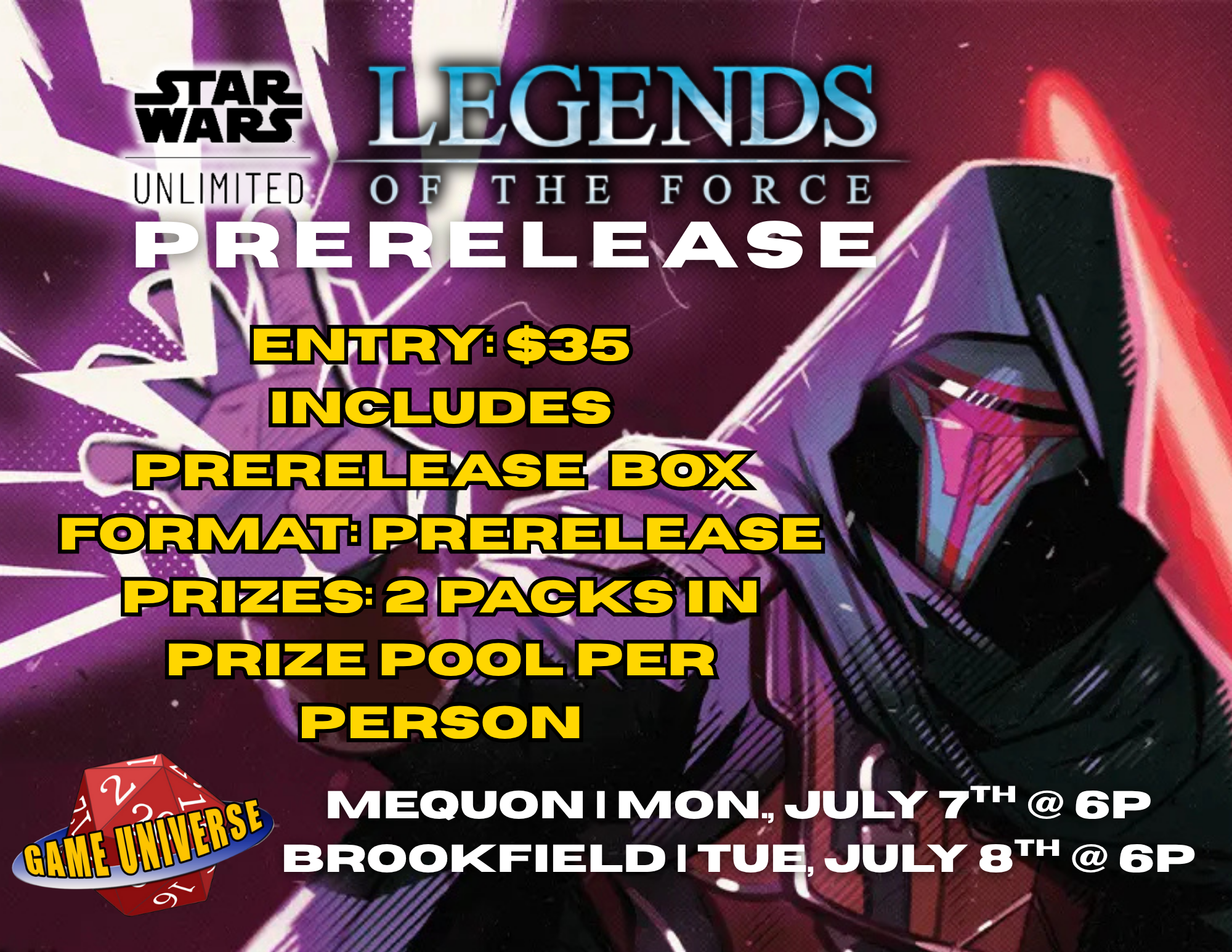 Star Wars Unlimited - Legends of the Force — Game Universe
