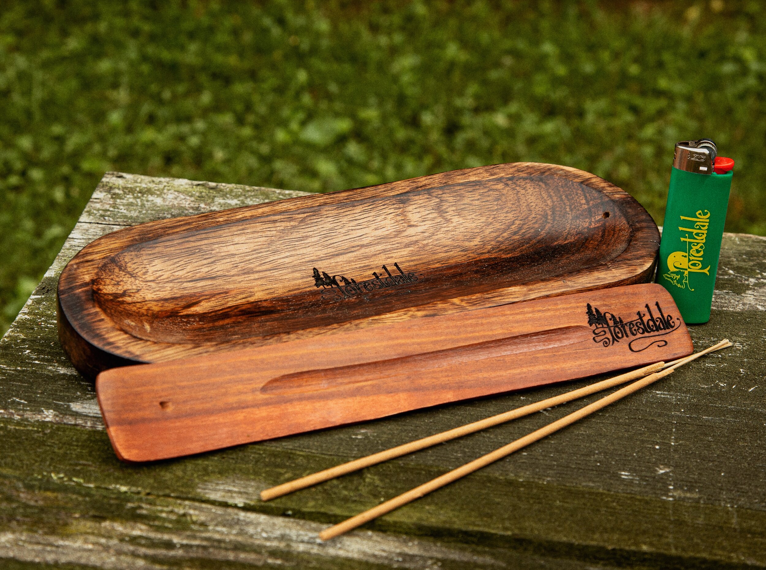Wood Incense Burners