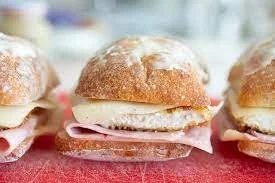 NEW Blue Ribbon Chicken Sandwich on Ciabatta (Wheat, Dairy, Egg)