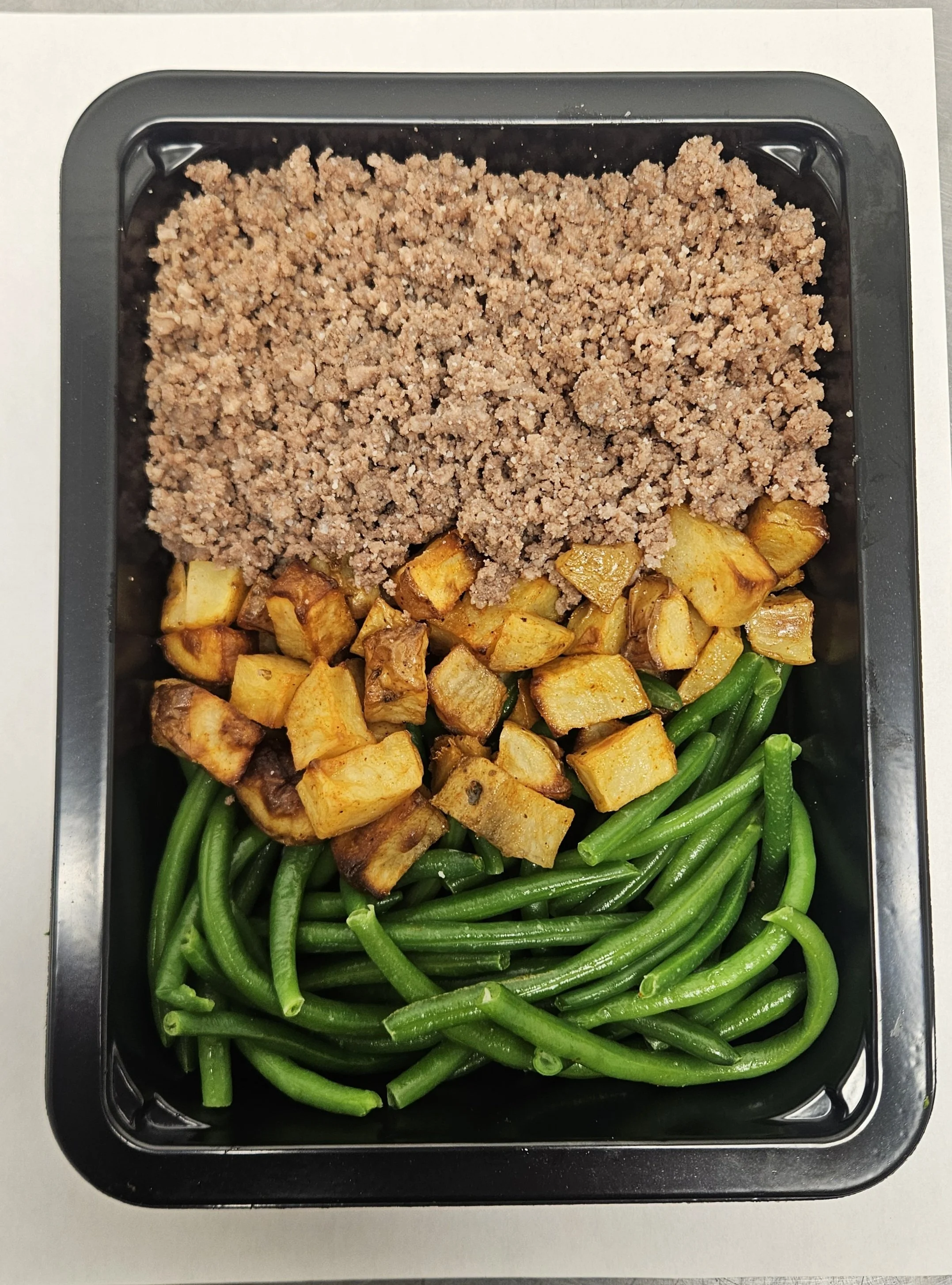 *Simple* 93/7 Ground Beef, Yukon Gold Potatoes, Green Beans