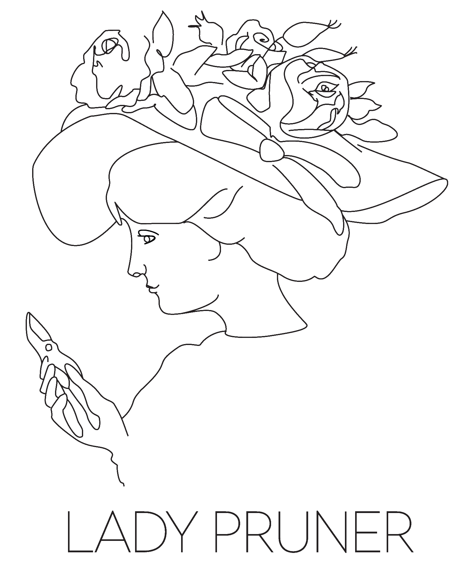 Lady Pruner Logo