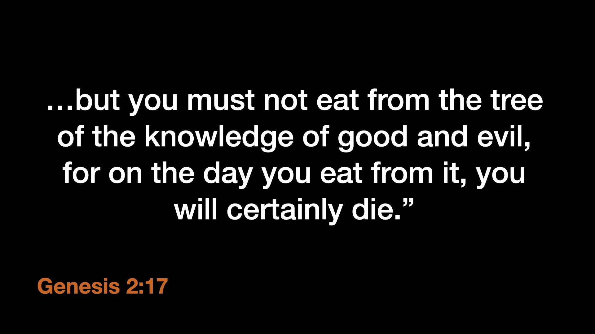 What does God consider a small sin? 2CitiesChurch