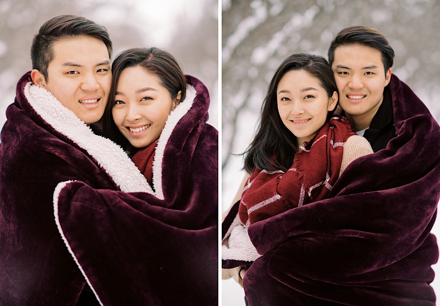 Couple Cuddle Blanket Photo's