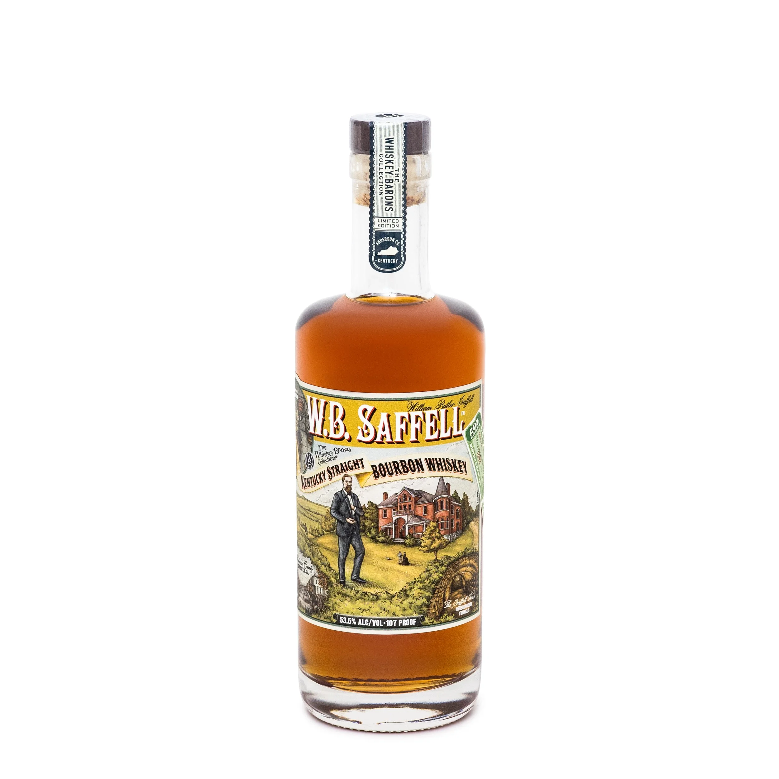 W.B. Saffell • Straight Bourbon Whiskey