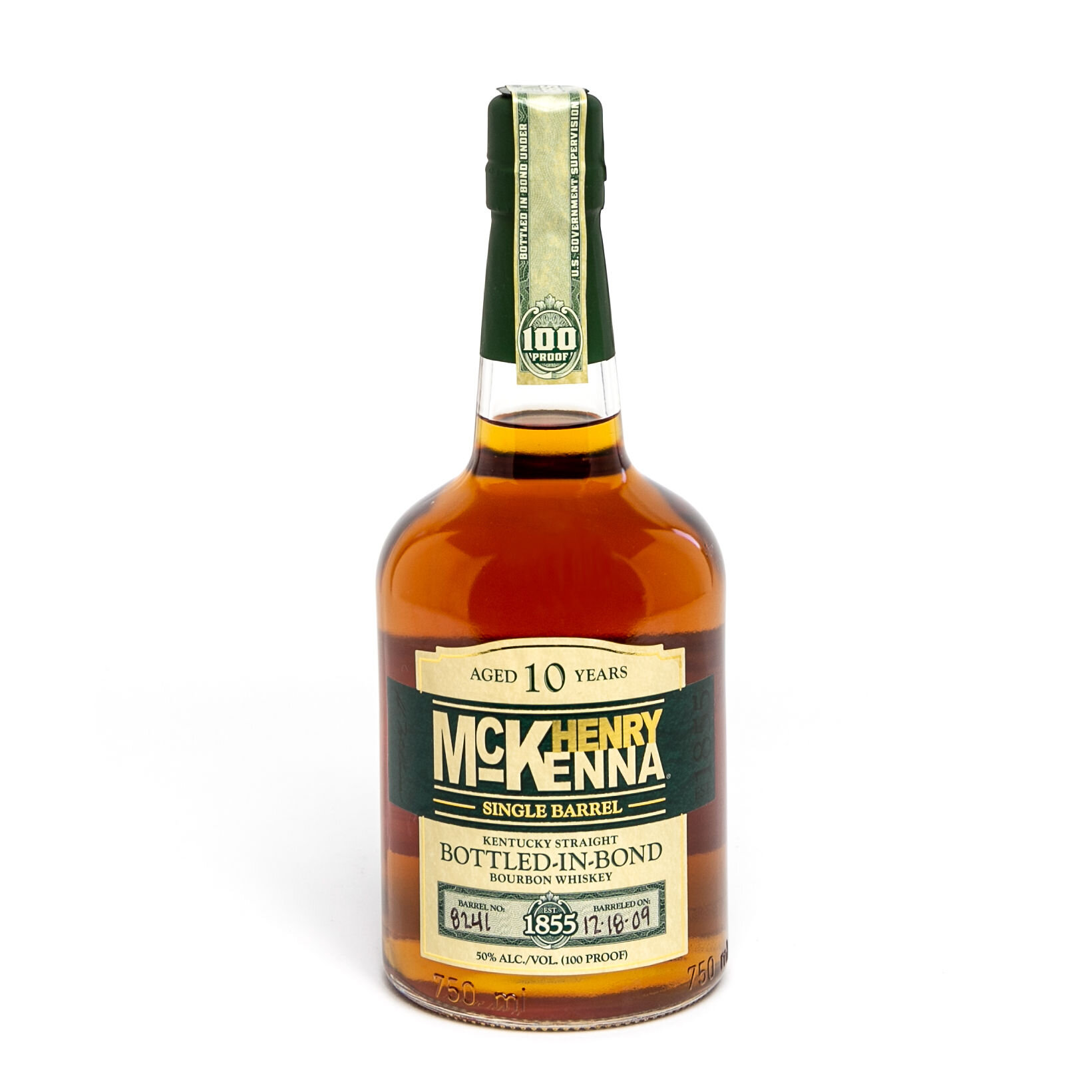 Henry McKenna • 10yr Single Barrel Bourbon
