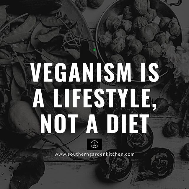 What comes to your mind when you hear the word &ldquo;vegan?&rdquo;
⠀
Healthy?
Skinny?
Restrictions?
⠀
Before switching to this lifestyle, educate yourself and know YOUR why. Some people do it for animal cruelty, some do it to help the planet, some d