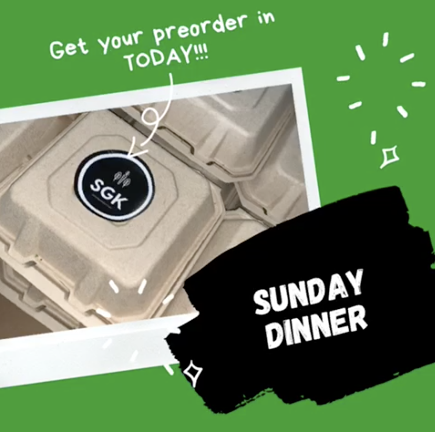 SGK Sunday Dinner