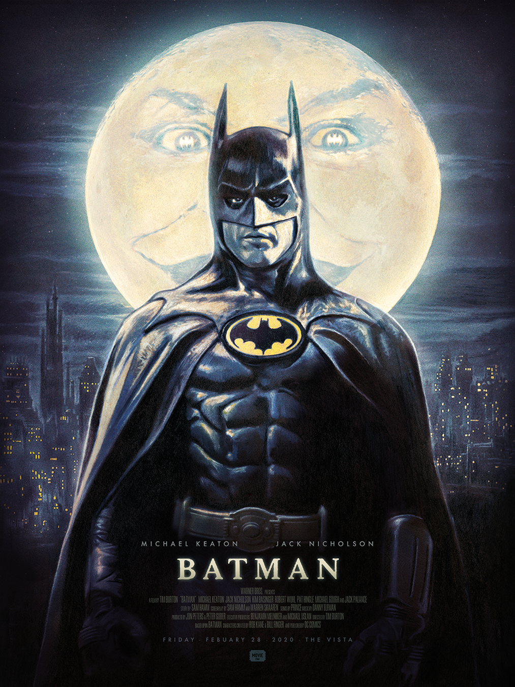 Batman (1989, Burton) Movie Poster — Secret Movie Club