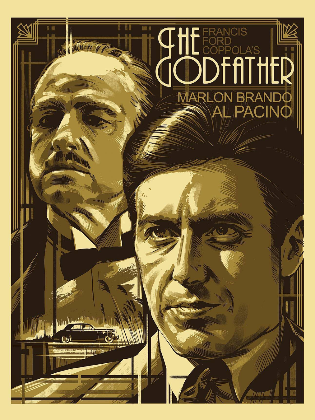 The Godfather Movie Poster Secret Movie Club