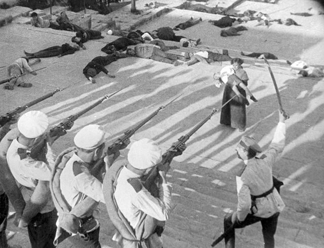 MOVIES THAT MAKE YOU WANT TO MAKE MOVIES #8: Battleship Potemkin (1926, dir by Sergei Eisenstein, USSR) One of my biggest worries is that digital technology will make us forget how the physical act of film editing (where you had to literally cut roll
