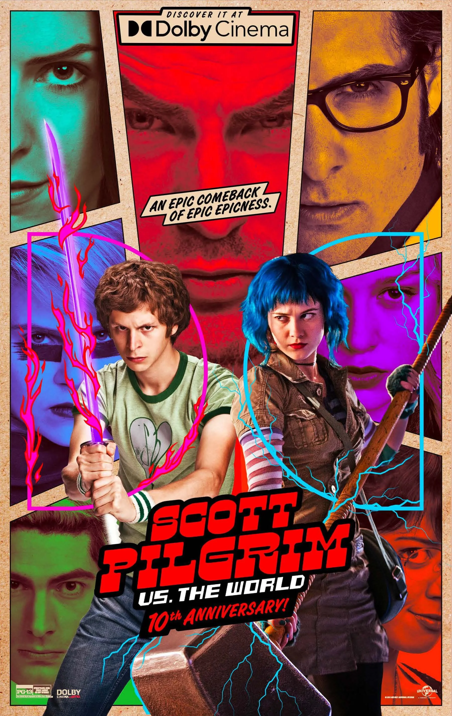 KYMM'S 365 DAY MOVIE CHALLENGE #10: SCOTT PILGRIM VS THE WORLD (2010, dir by Edgar Wright)
