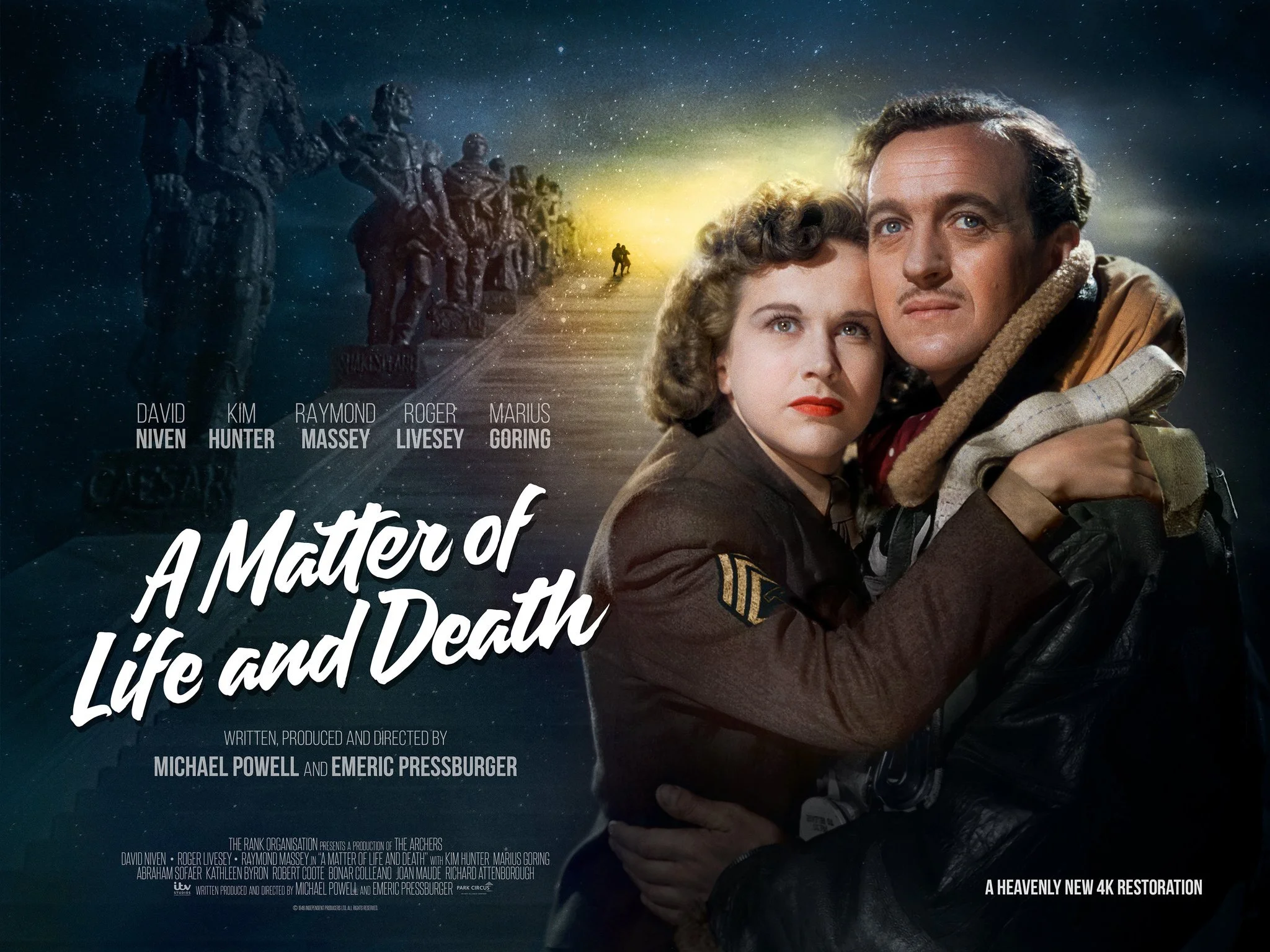 KYMM'S 365 DAY MOVIE CHALLENGE #14: A MATTER OF LIFE AND DEATH (aka STAIRWAY TO HEAVEN; wri &amp; dir by Powell &amp; Pressburger, UK)