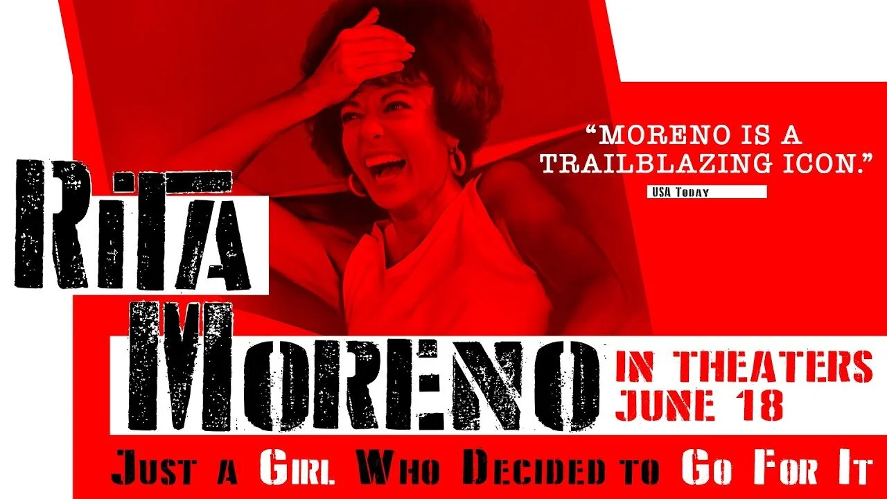 KYMM'S 365 DAY MOVIE CHALLENGE #17: Rita Moreno: Just a Girl Who Decided to Go For It (2021, dir Mariem Reiz Perera, USA))
