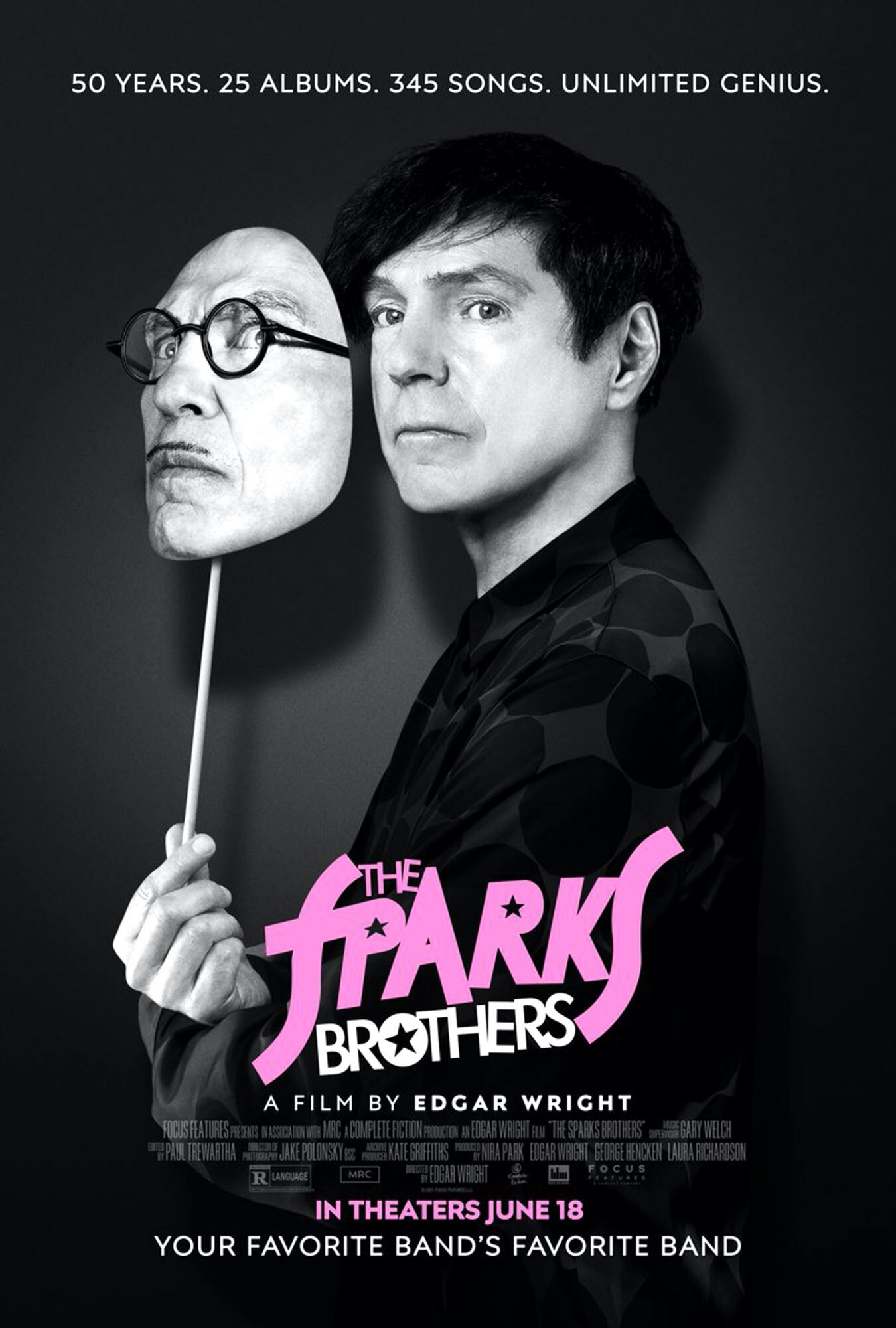 KYMM S 365 DAY MOVIE CHALLENGE 18 THE SPARKS BROTHERS 2021 dir by Edgar Wright UK Secret Movie Club