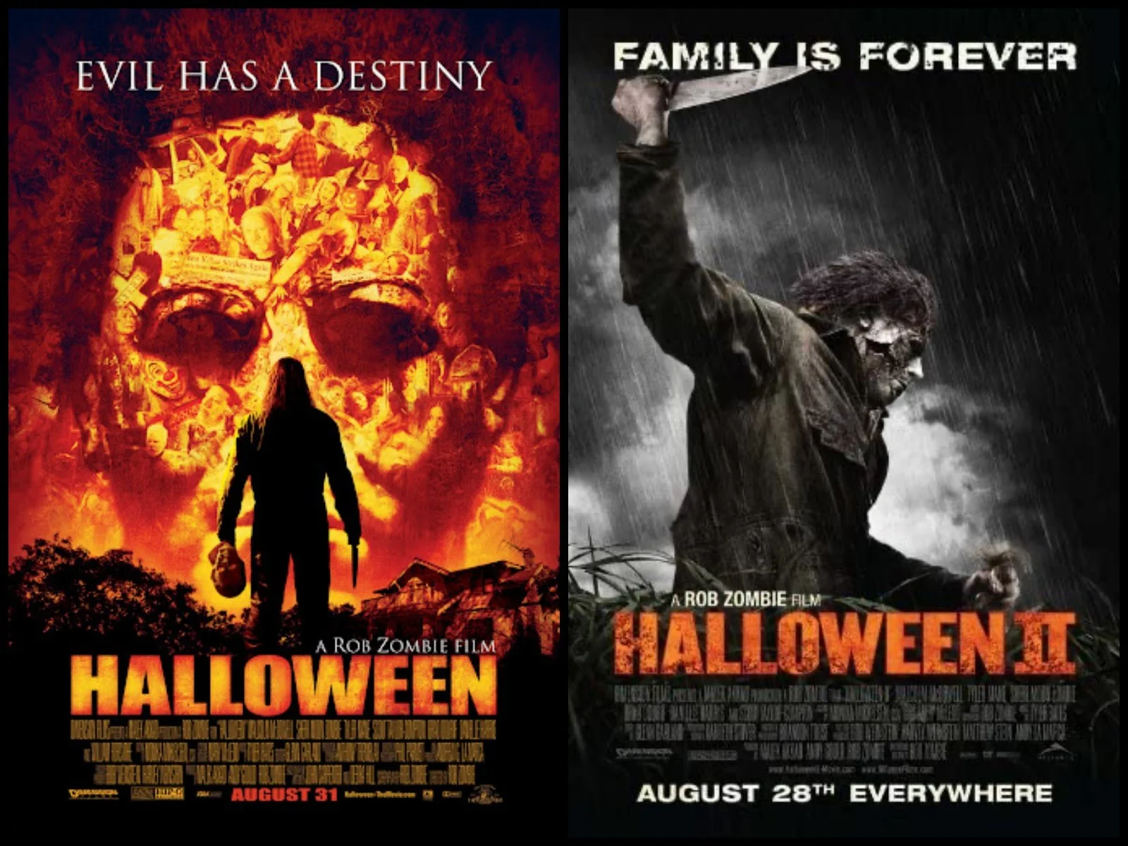 KYMM'S 365 DAY MOVIE CHALLENGE #38-#39: Rob Zombie's HALLOWEEN (2007) &amp; HALLOWEEN 2 (2009)