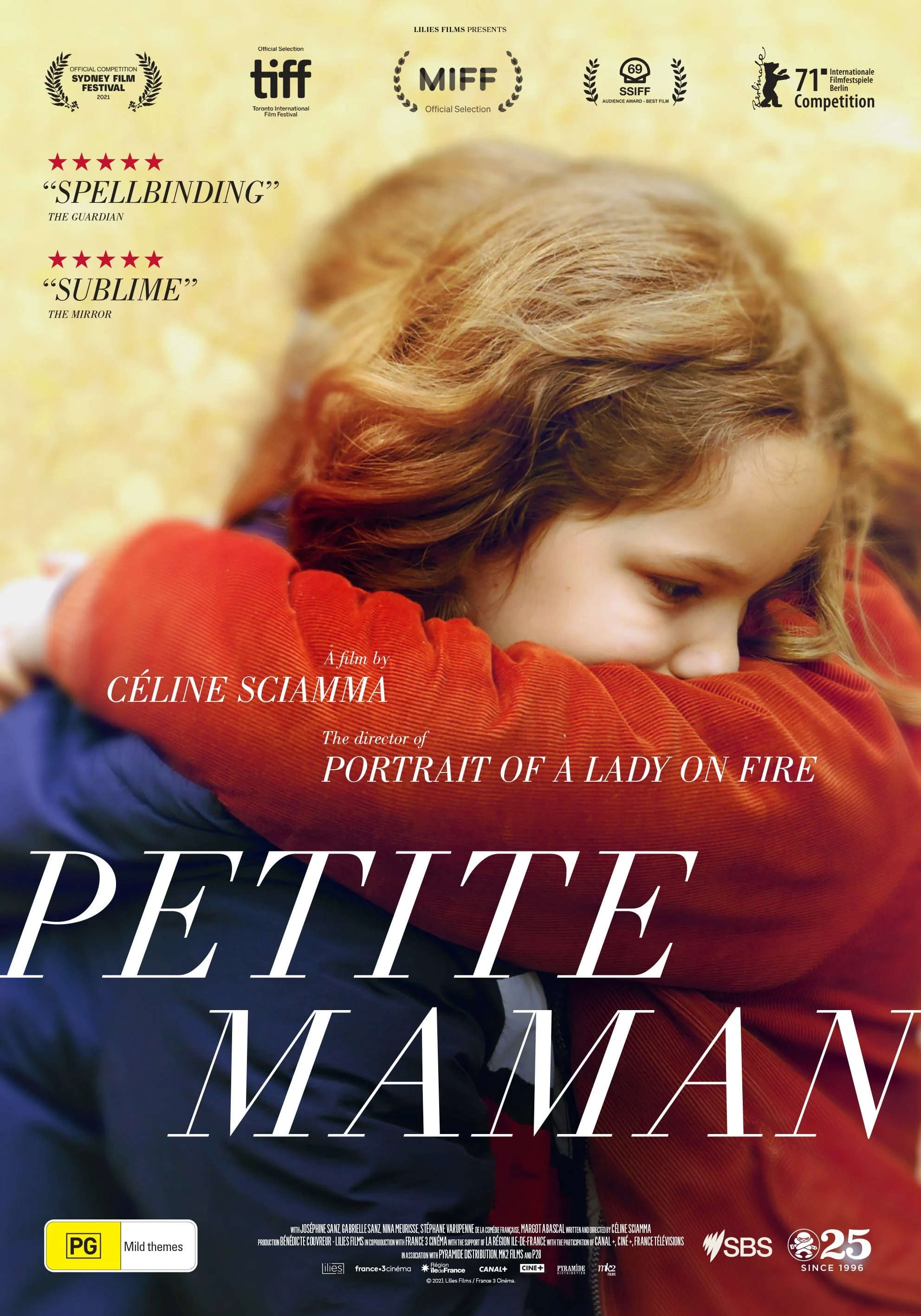 Patrick McElroy marvels at Celine Sciamma's age of wonder in her latest PETITE MAMAN (2021, wri &amp; dir by Celine Sciamma, France)