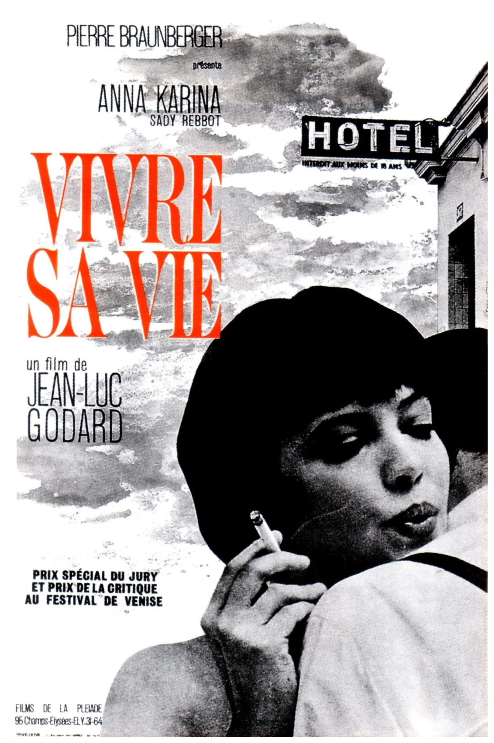 Vivre Sa Vie (1962, dir. Jean-Luc Godard, France) by Patrick McElroy