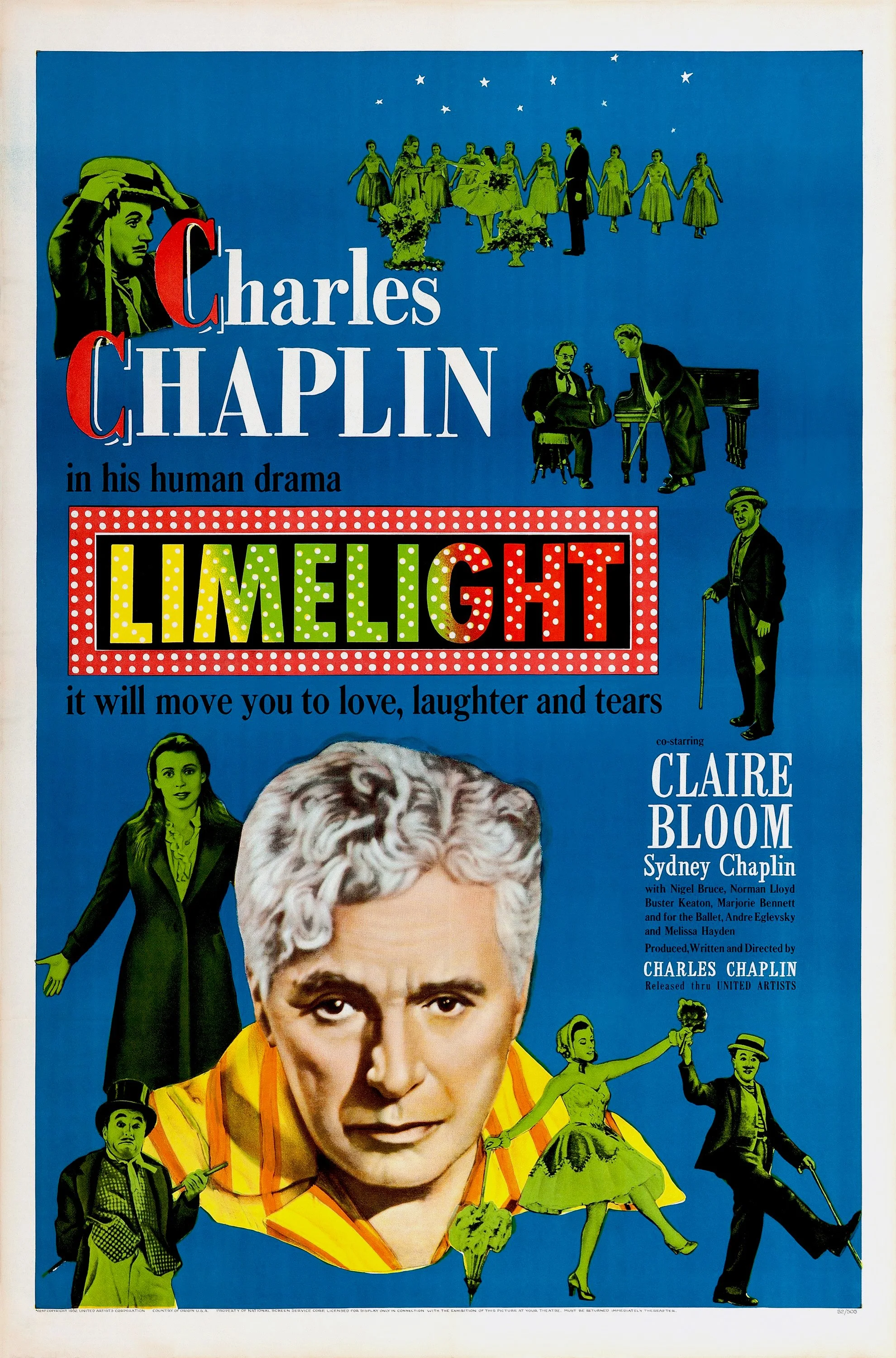 Limelight (1952, dir. Charlie Chaplin, US) by Patrick McElroy